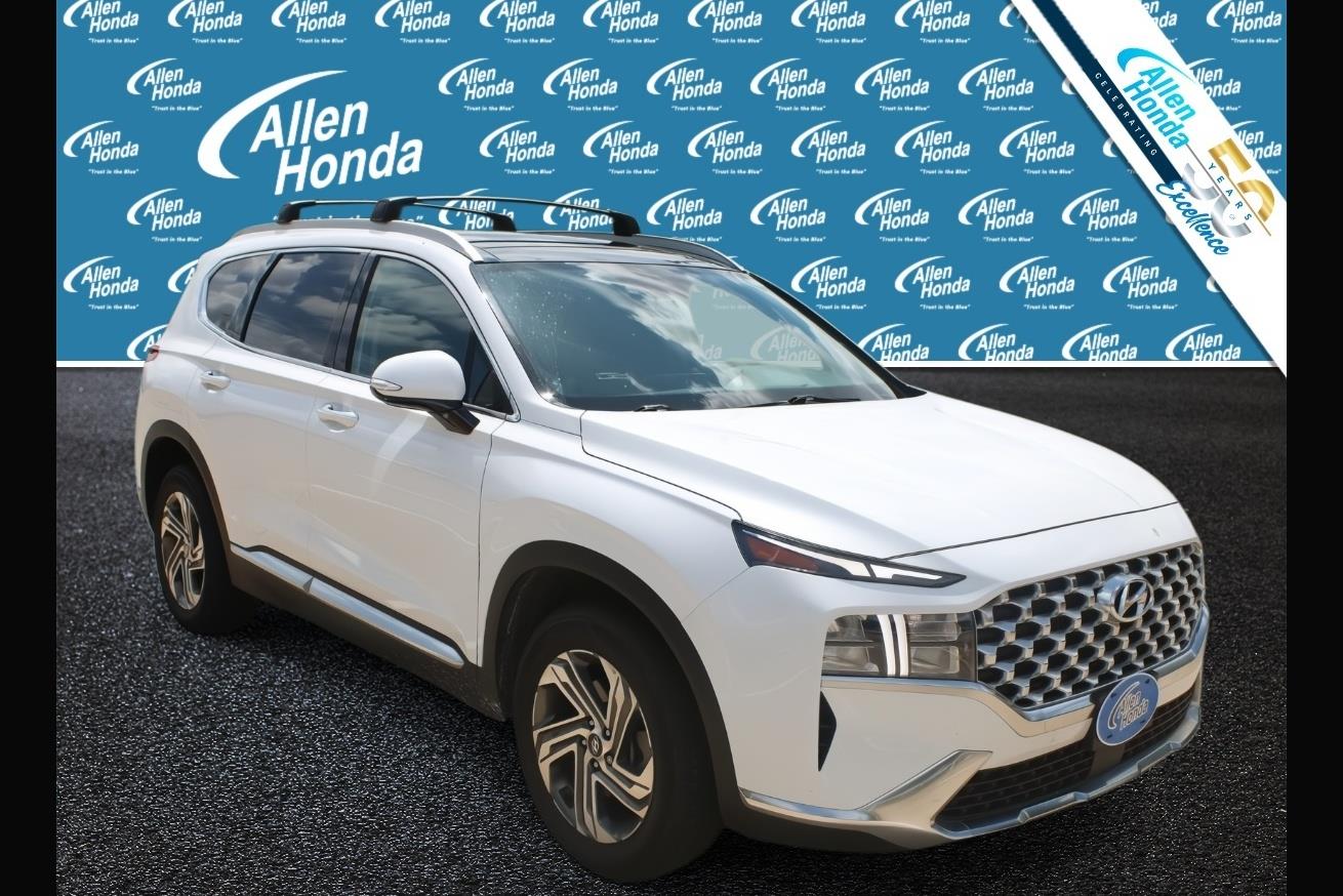 Quartz White 2022 Hyundai Santa Fe SUV / Crossover Front-Wheel Drive Automatic