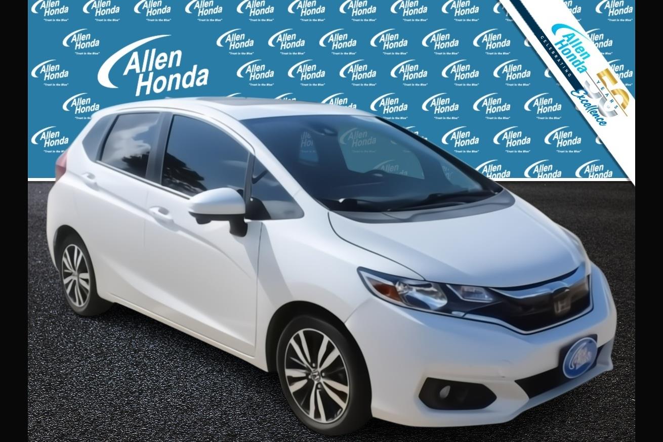 Platinum White Pearl 2020 Honda Fit Hatchback Front-Wheel Drive 7-Speed CVT
