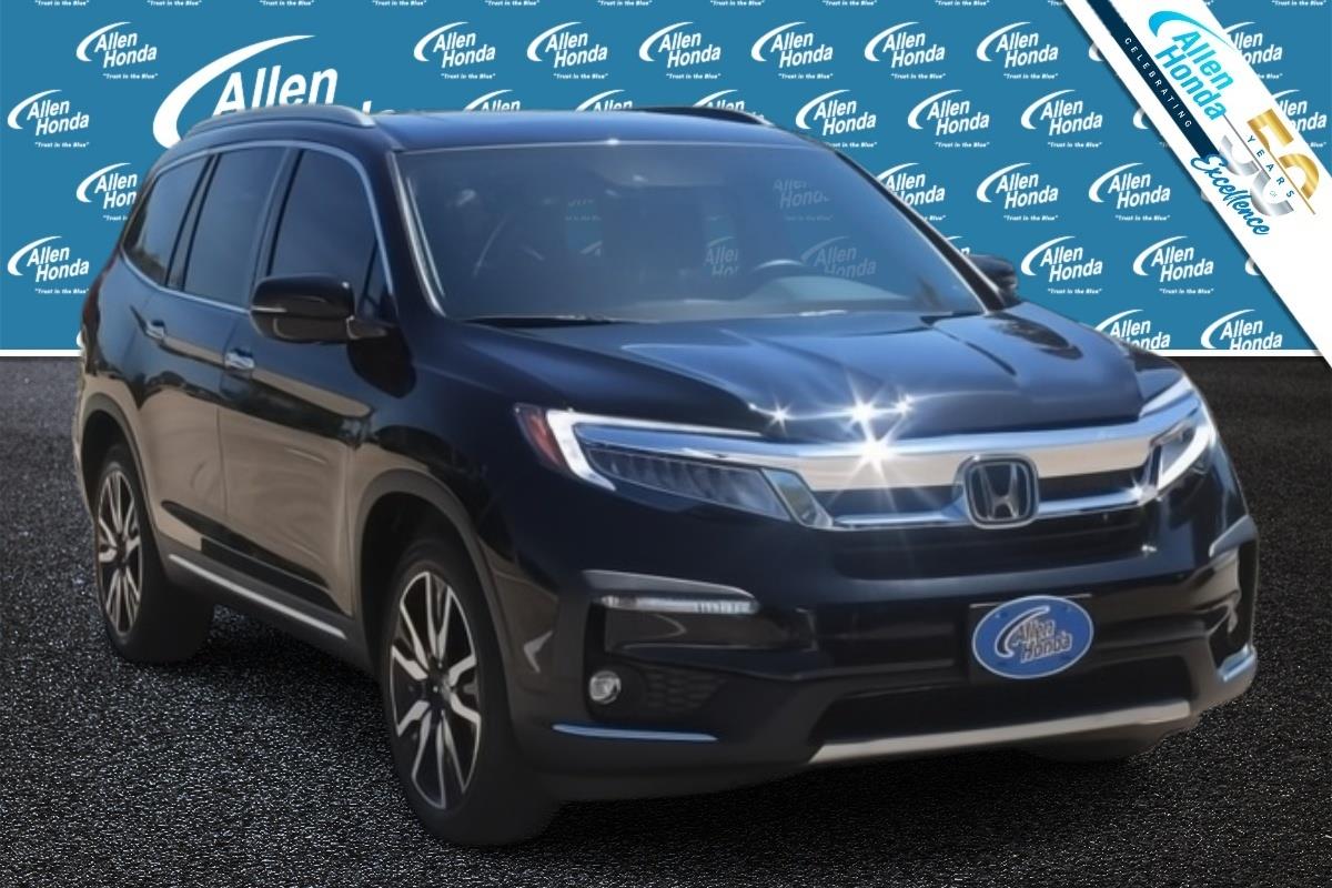 Crystal Black Pearl 2021 Honda Pilot SUV / Crossover Front-Wheel Drive 9-Speed Automatic
