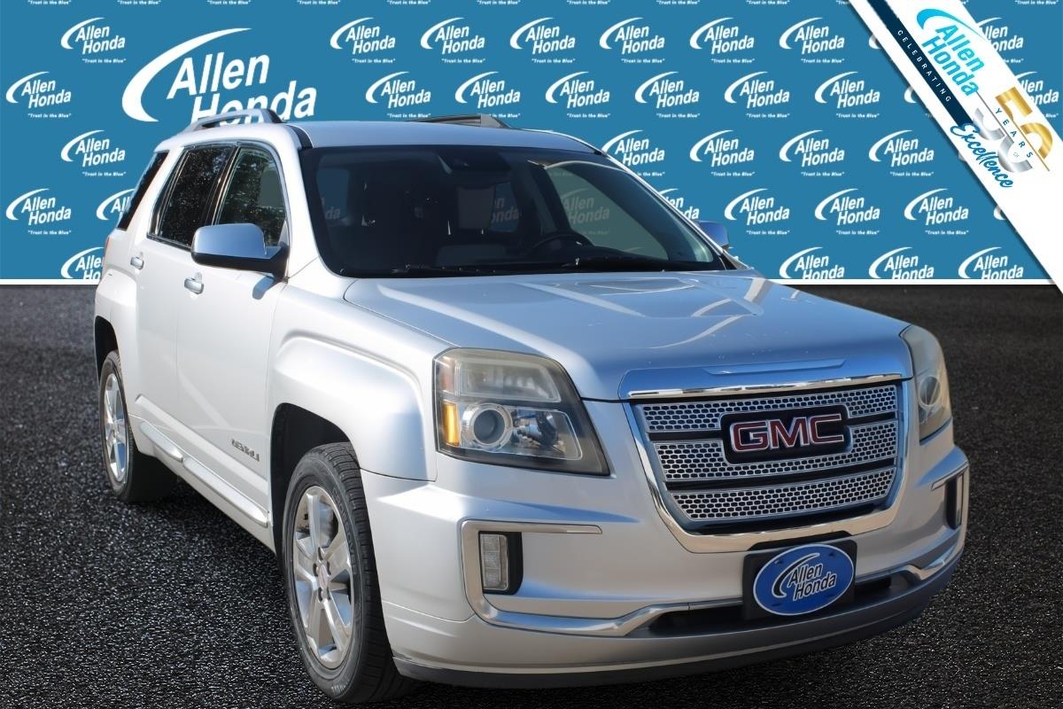 Quicksilver Metallic 2016 GMC Terrain SUV / Crossover Front-Wheel Drive 6-Speed Automatic