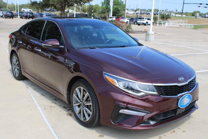 Red (Sangria) 2019 Kia Optima Sedan  7-Speed Automatic