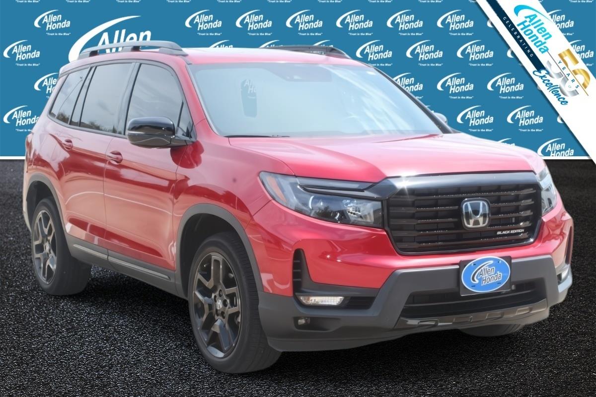 Radiant Red Metallic II 2024 Honda Passport SUV / Crossover All-Wheel Drive 