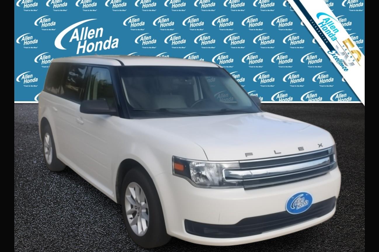 White Suede Metallic 2013 Ford Flex SUV / Crossover Front-Wheel Drive 6-Speed Automatic