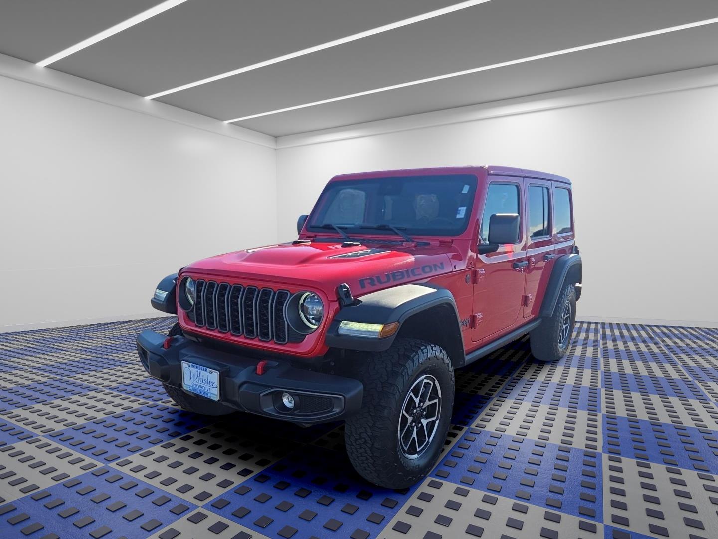 Firecracker Red Clearcoat 2025 Jeep Wrangler SUV / Crossover Four-Wheel Drive 8-Speed Automatic
