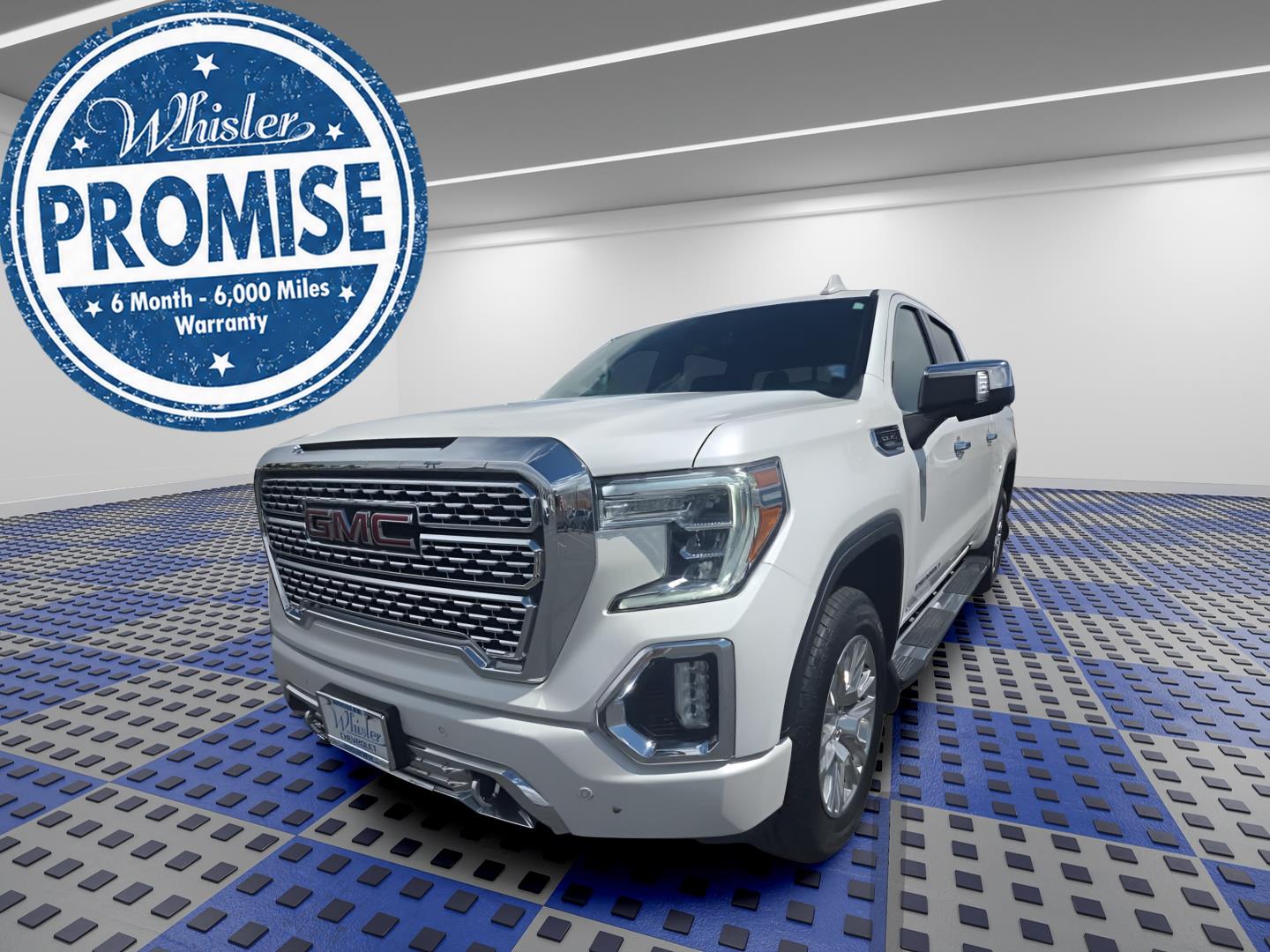 White Frost Tricoat 2021 GMC Sierra 1500 Pickup Truck Four-Wheel Drive Automatic