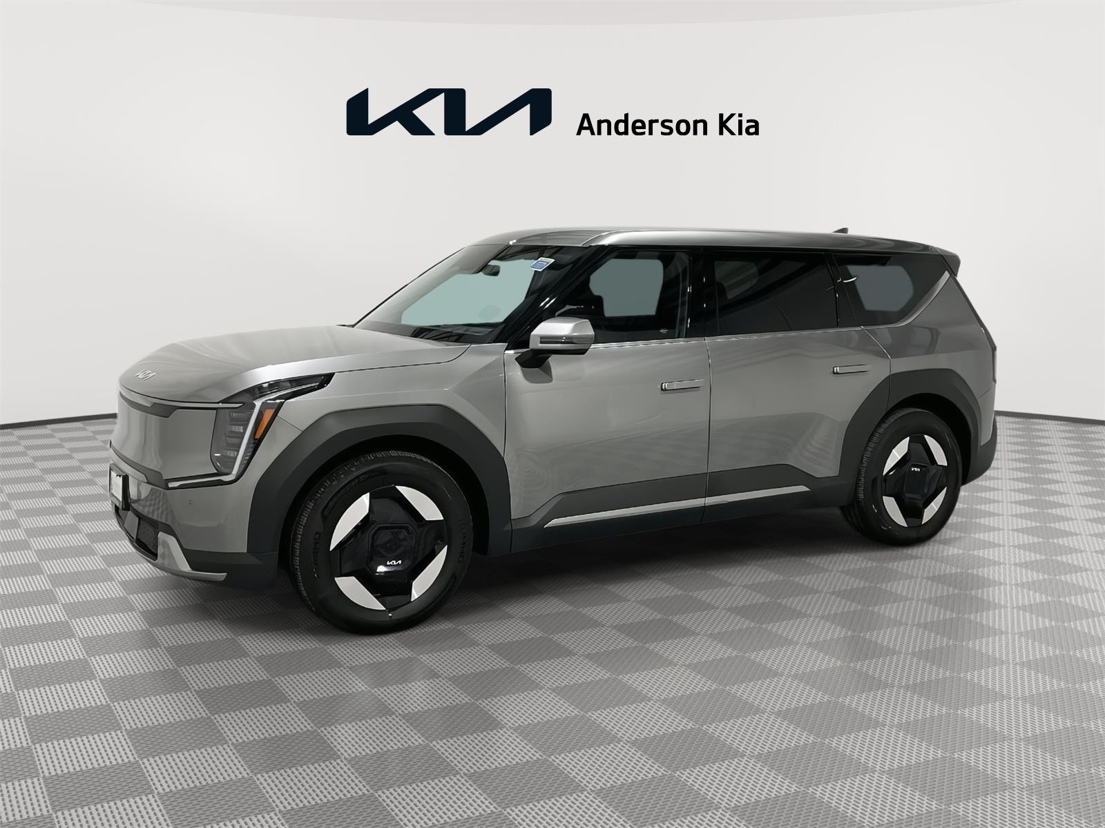 Pebble Gray 2024 Kia EV9 Light RWD SUV / Crossover Rear-Wheel Drive Automatic