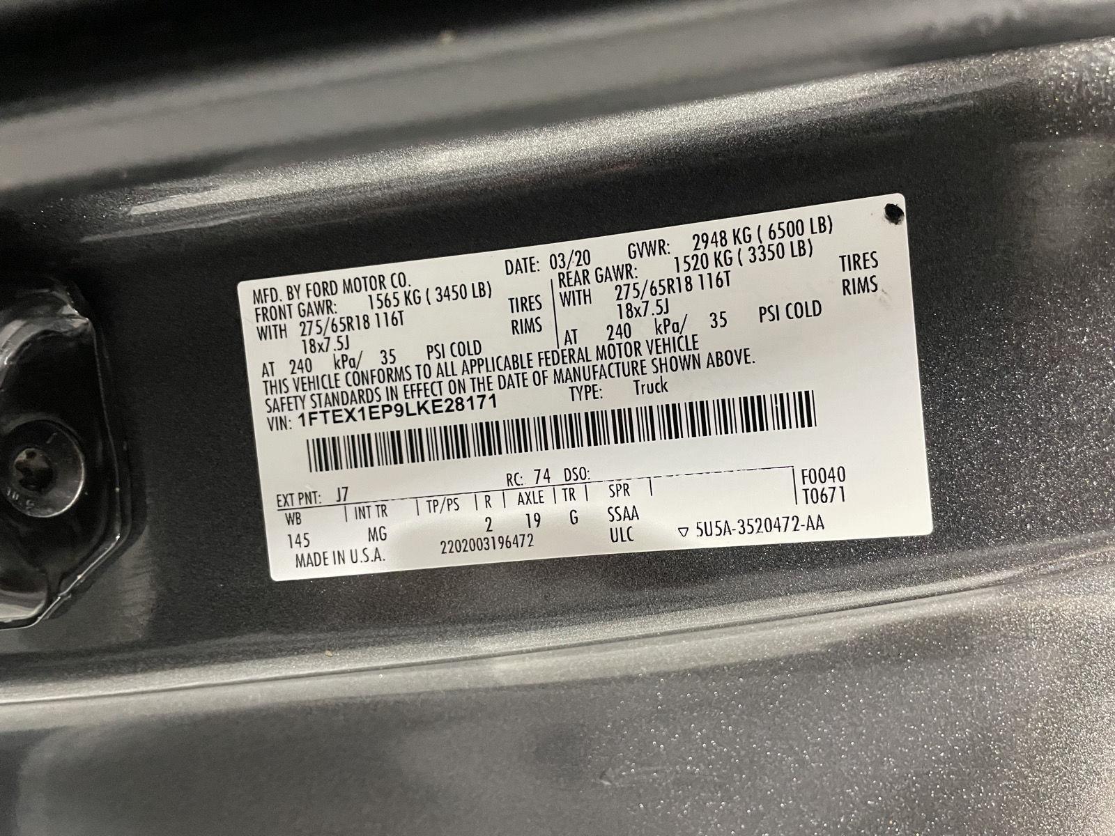 Used 2020 Ford F-150 XLT Super Cab Truck for sale in St Joseph MO
