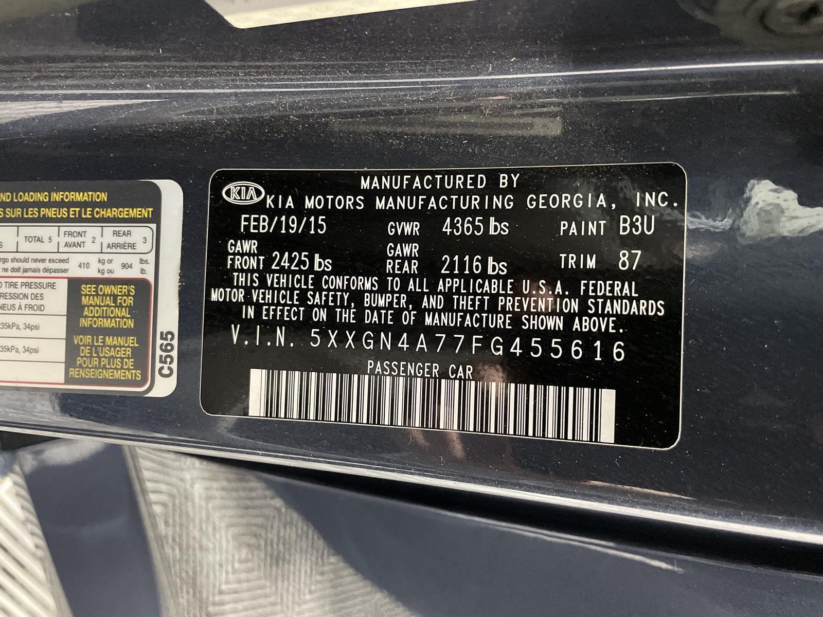 Used 2015 Kia Optima EX Sedan for sale in St Joseph MO