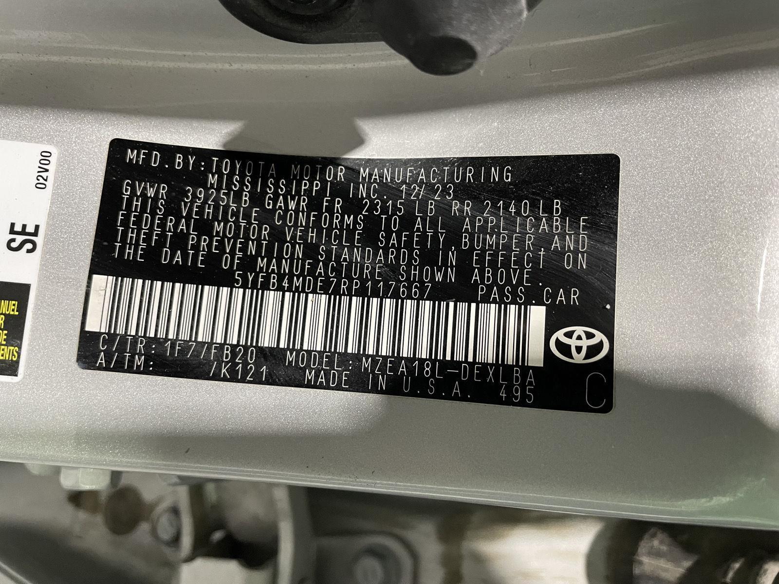 Used 2024 Toyota Corolla LE Sedan for sale in St Joseph MO