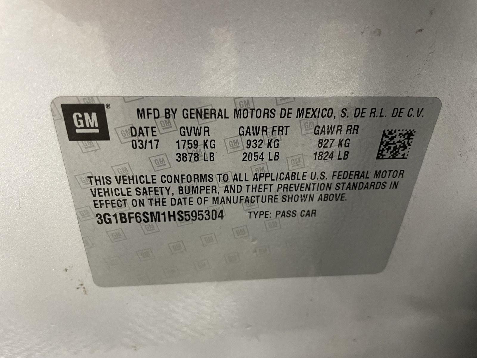 Used 2017 Chevrolet Cruze for sale in St. Joseph MO