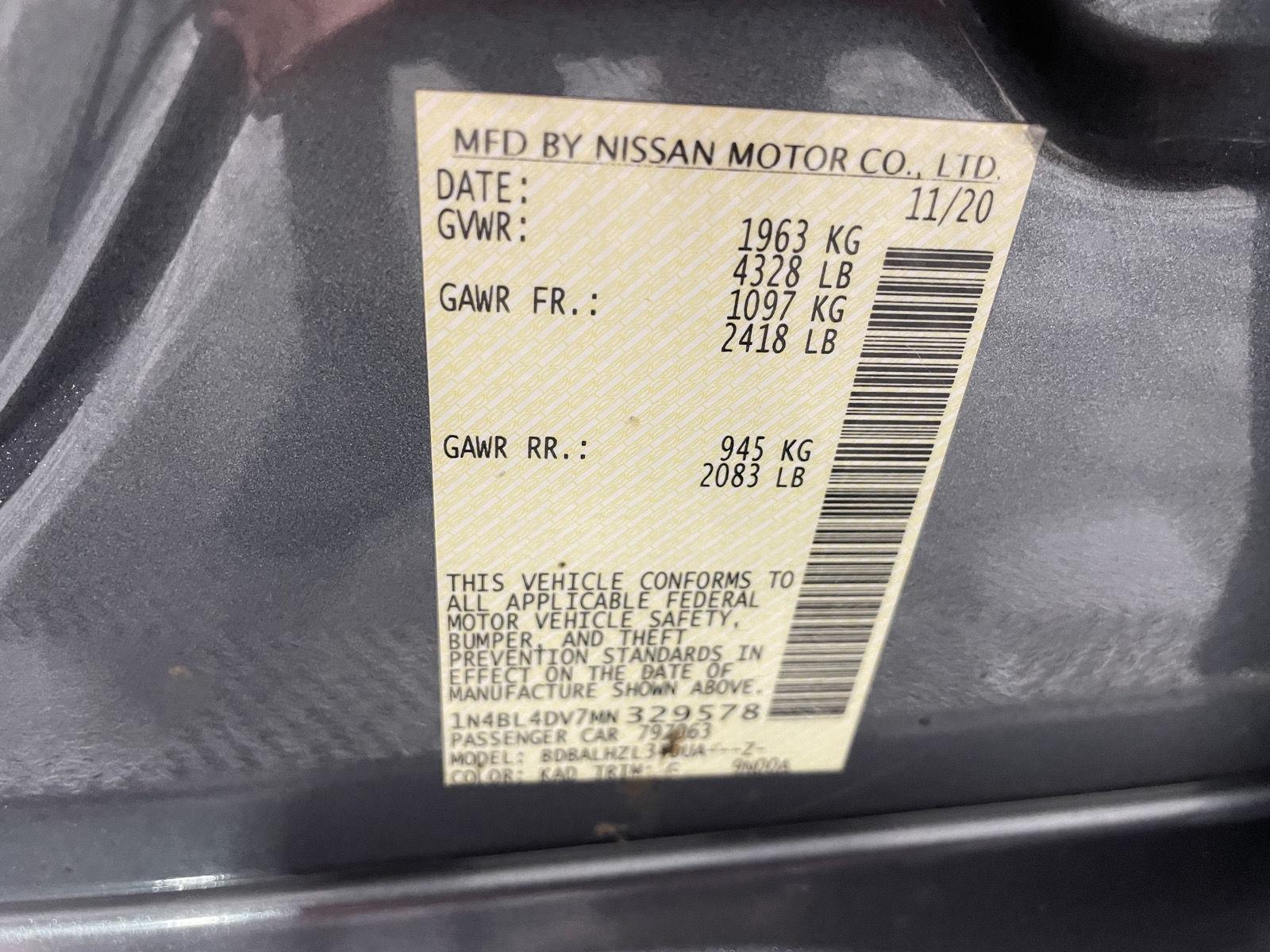 Pre-Owned 2021 Nissan Altima for sale in St. Joseph MO