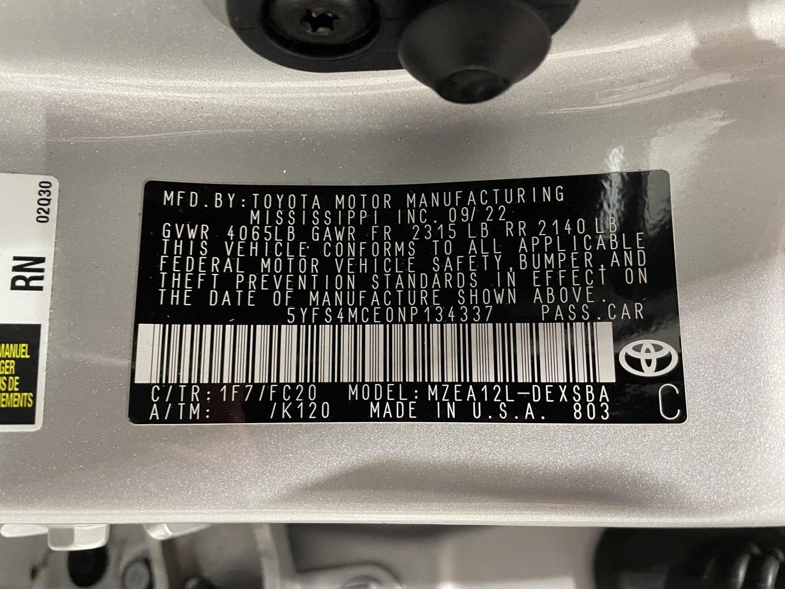 Used 2022 Toyota Corolla for sale in St. Joseph MO