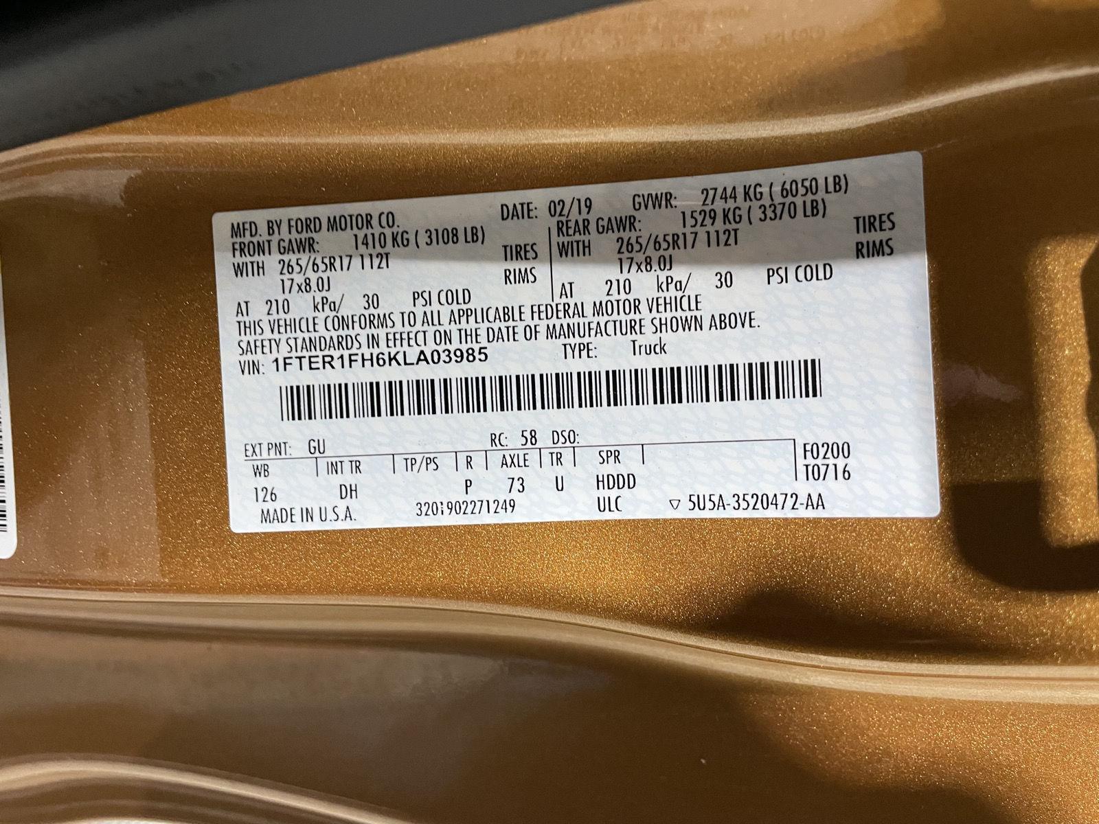 Used 2019 Ford Ranger for sale in St. Joseph MO