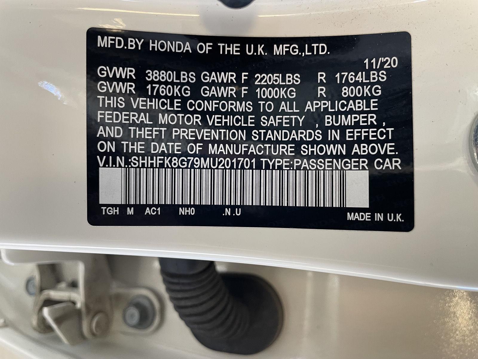 Used 2021 Honda Civic Type R for sale in St. Joseph MO