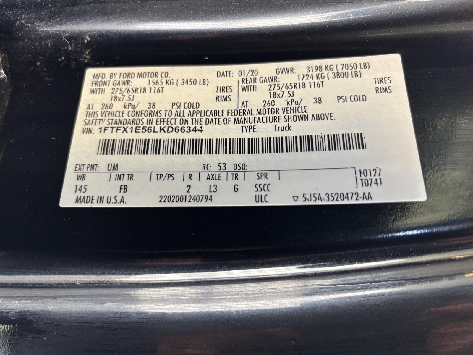 Pre-Owned 2020 Ford F-150 for sale in St. Joseph MO