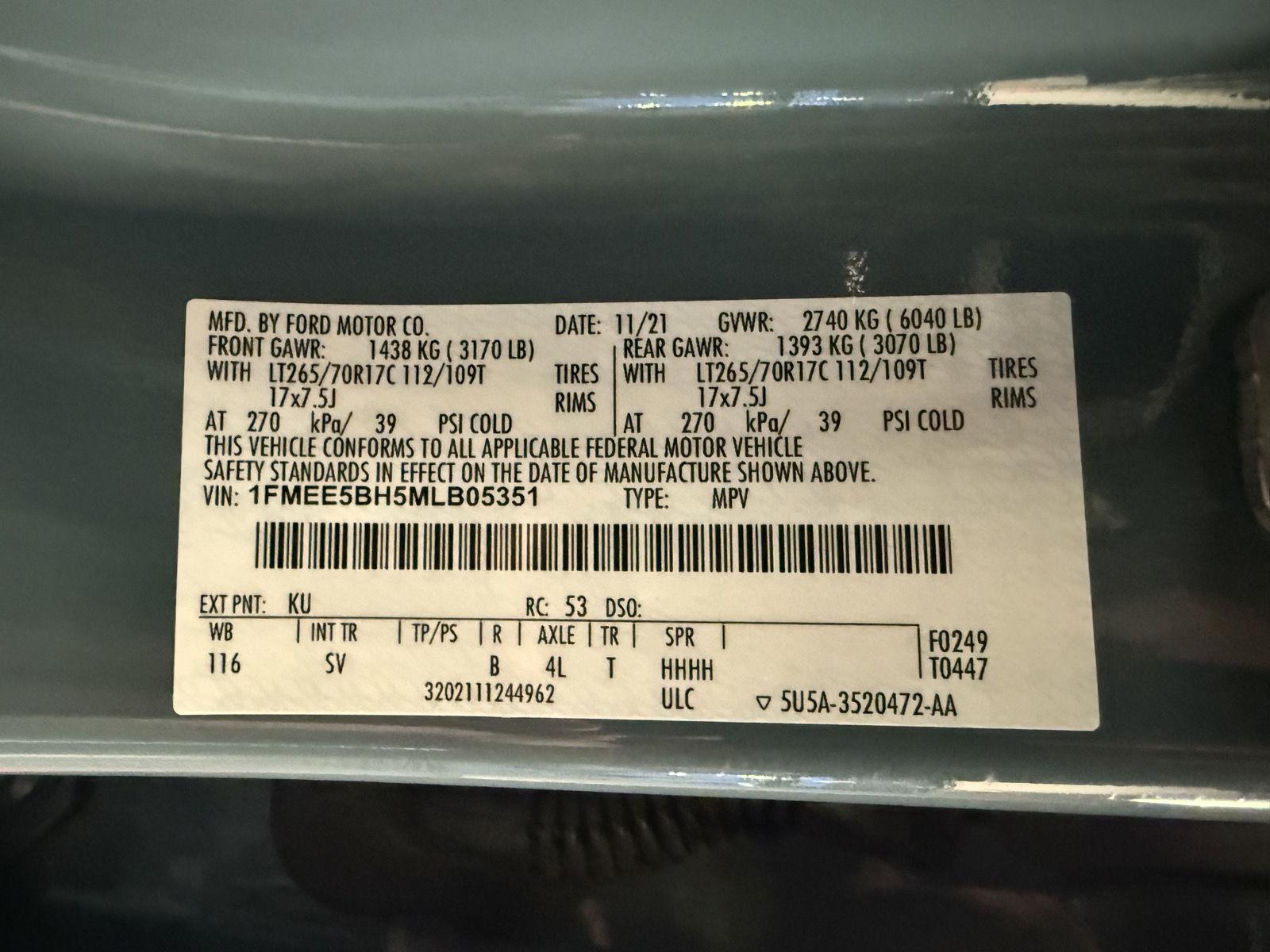 Used 2021 Ford Bronco Black Diamond SUV/Crossover for sale in St. Joseph MO