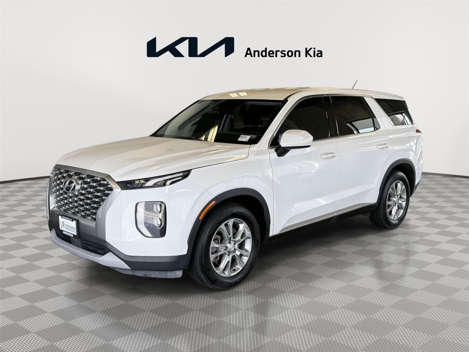Hyper White 2021 Hyundai Palisade SE AWD SUV / Crossover All-Wheel Drive Automatic