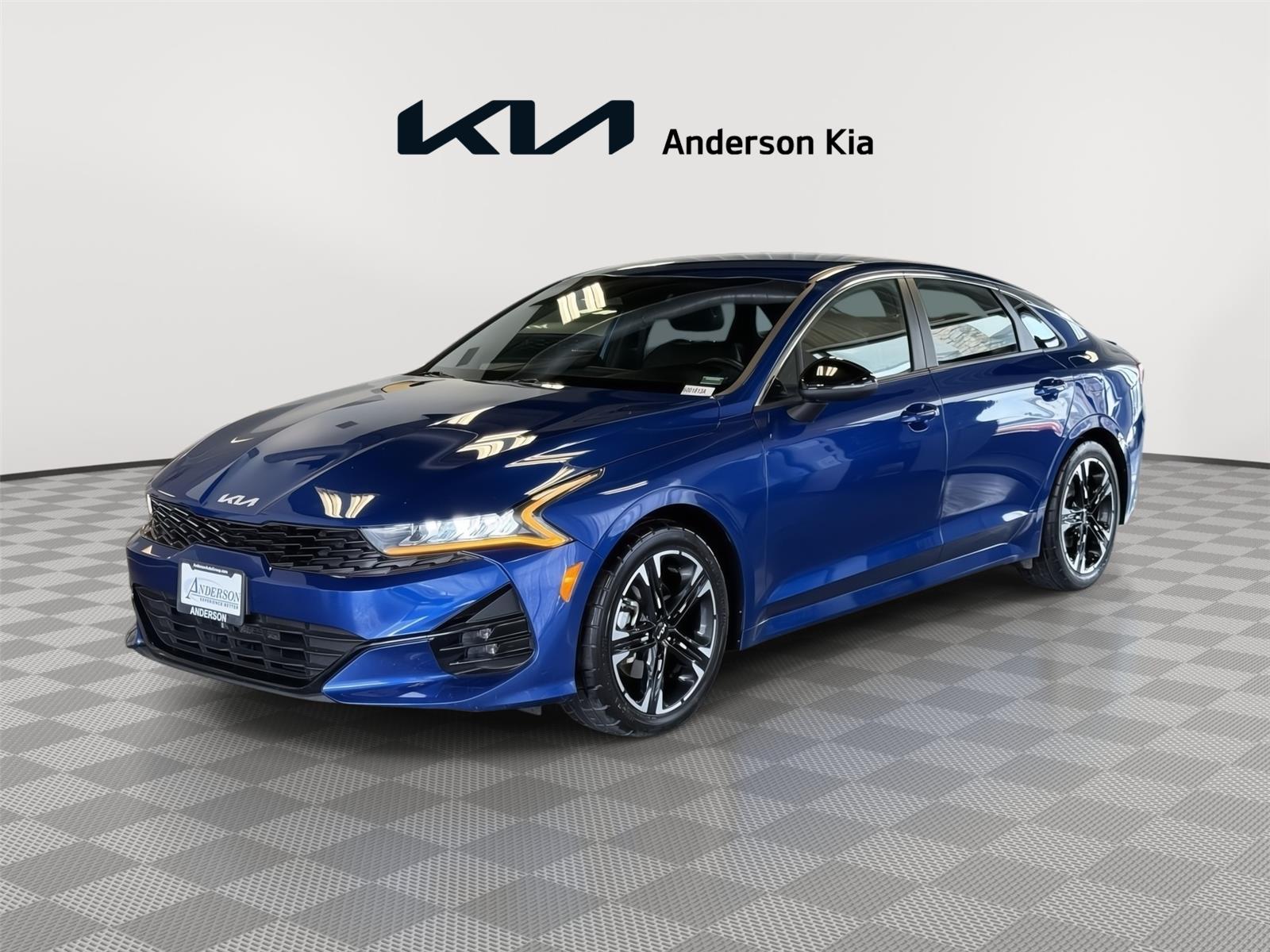 Sapphire Blue 2023 Kia K5 GT-Line FWD Sedan Front-Wheel Drive 8-Speed Automatic