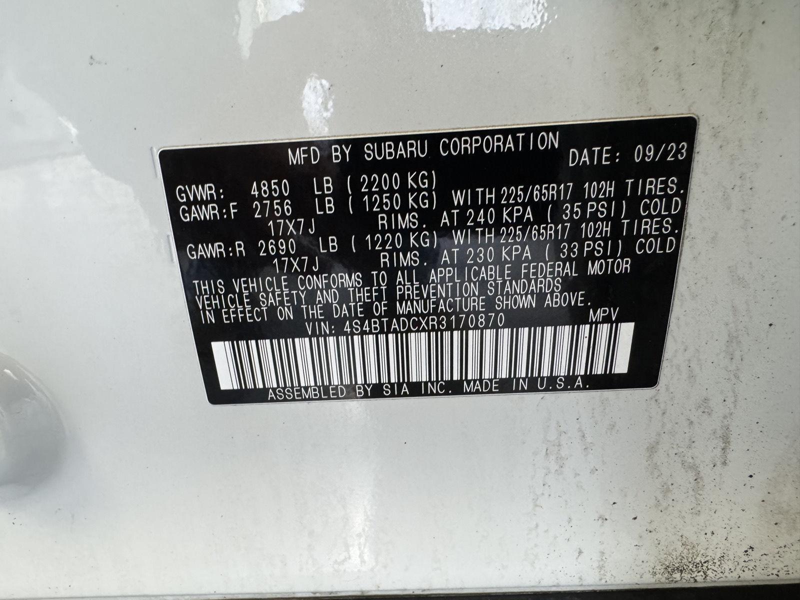 Pre-Owned 2024 Subaru Outback for sale in St. Joseph MO