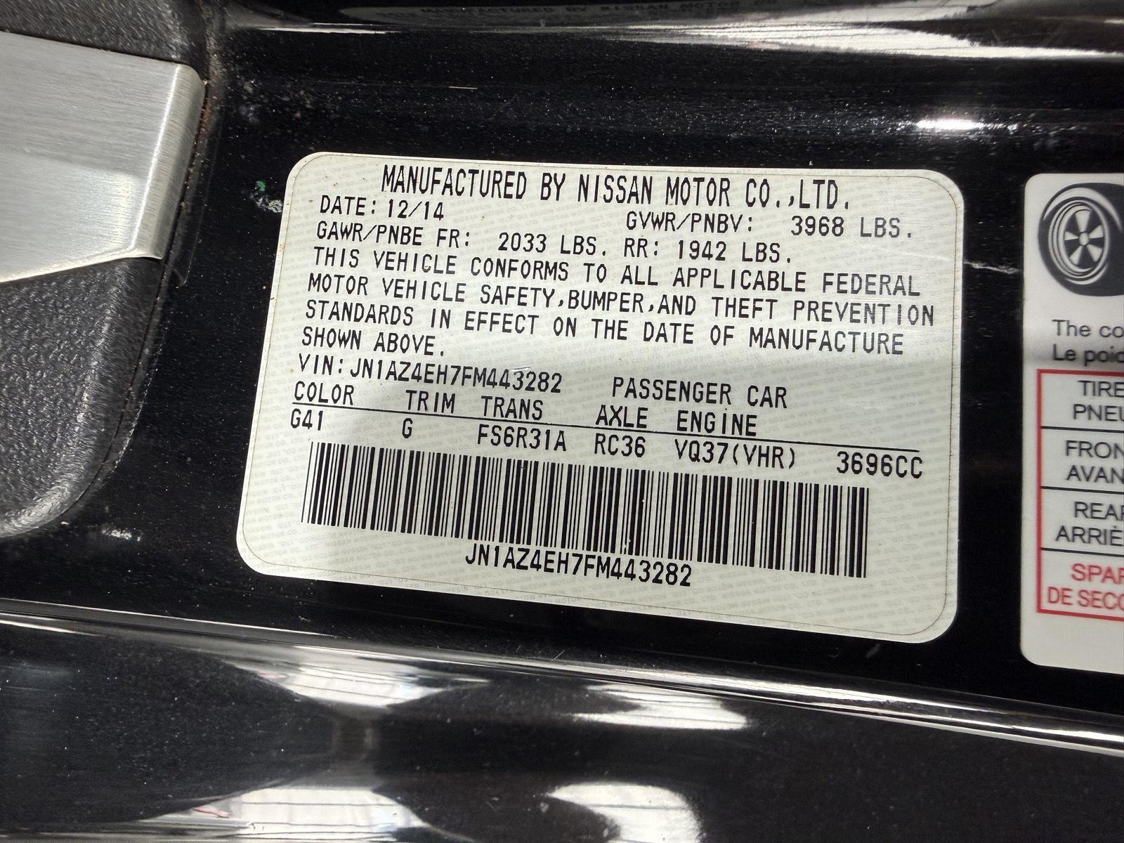Used 2015 Nissan 370Z for sale in St. Joseph MO