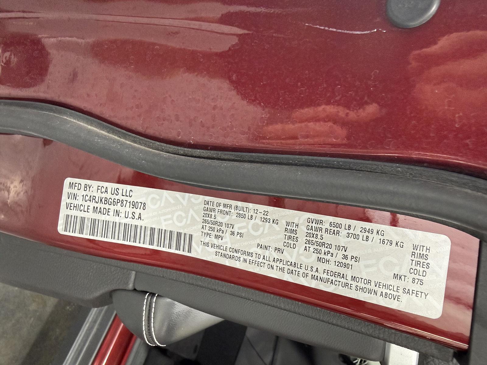 Used 2023 Jeep Grand Cherokee L for sale in St. Joseph MO