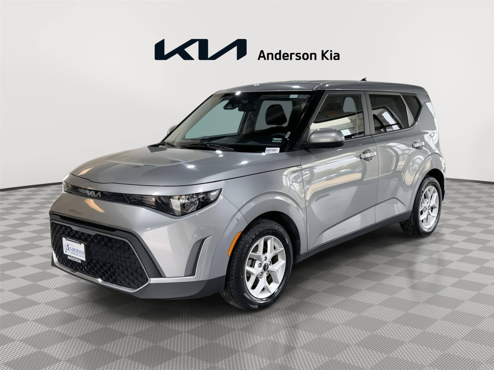 Steel Gray 2024 Kia Soul LX FWD SUV / Crossover Front-Wheel Drive Continuously Variable Transmission