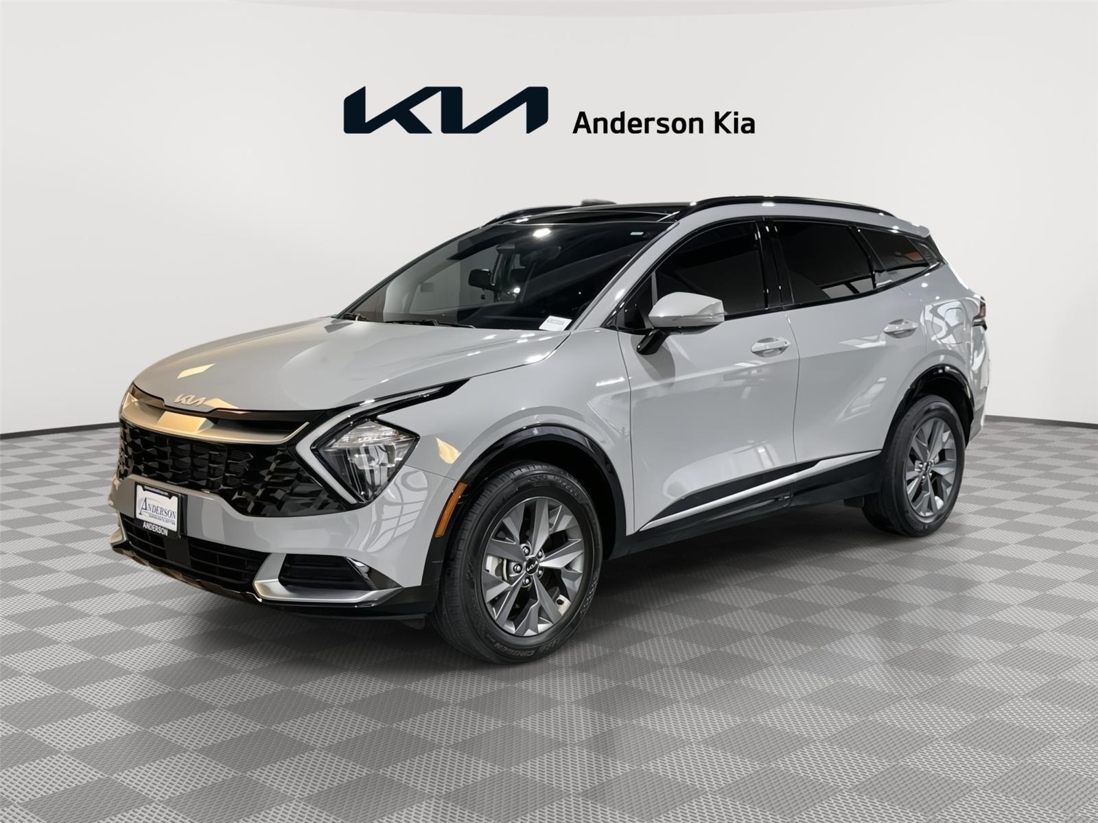 Wolf Gray 2023 Kia Sportage SX AWD SUV / Crossover All-Wheel Drive Automatic