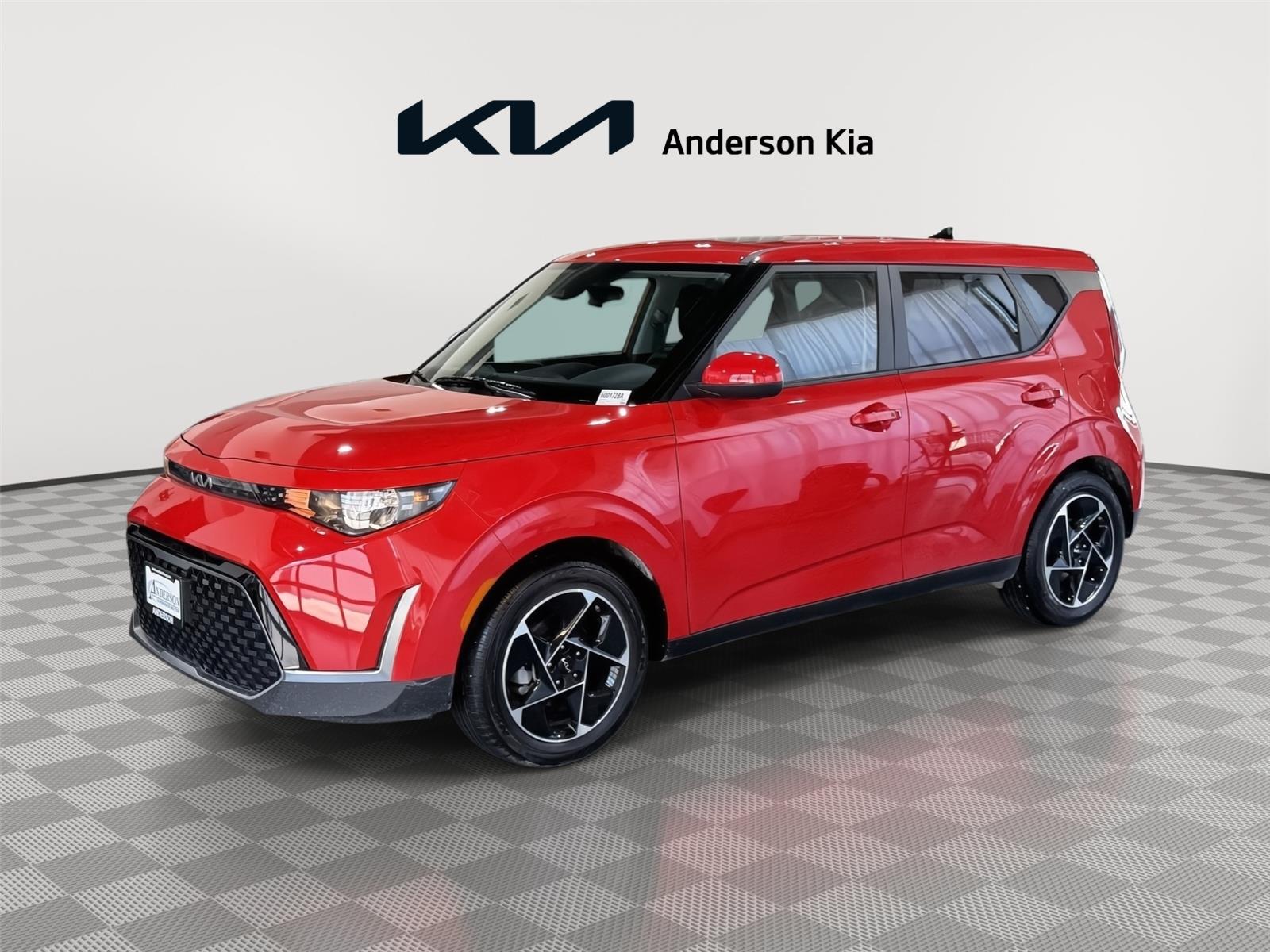 Inferno Red 2025 Kia Soul SUV / Crossover Front-Wheel Drive