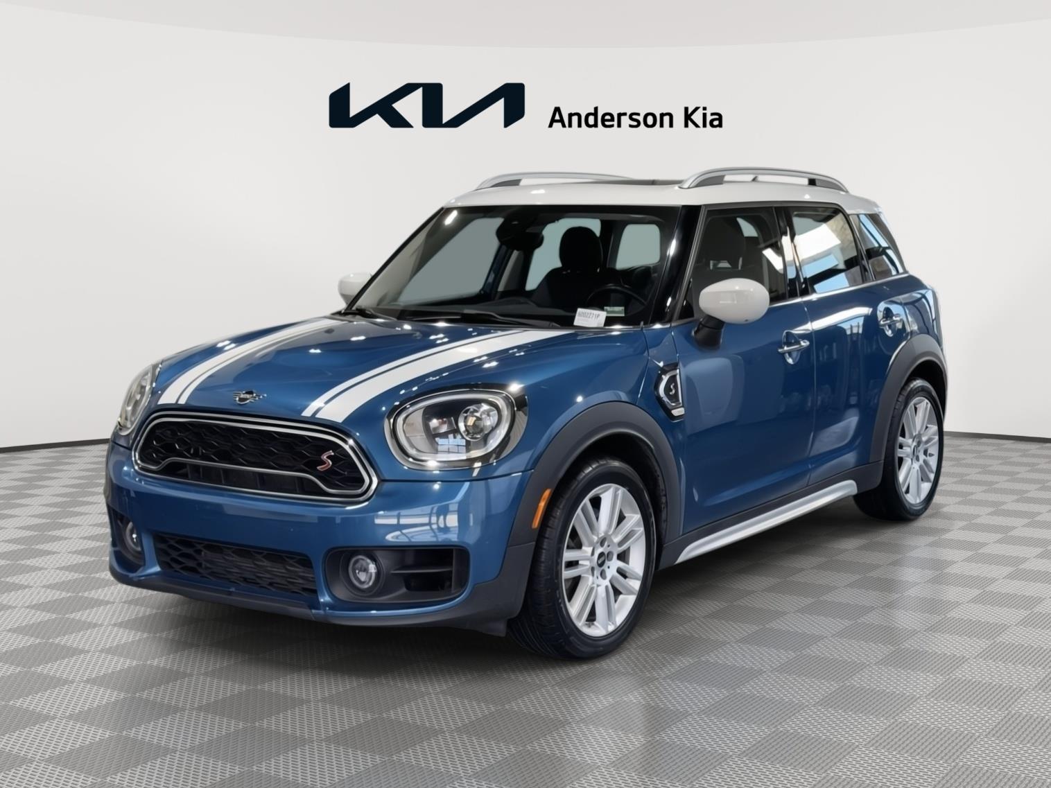 Island Blue Metallic 2020 MINI Countryman SUV / Crossover Front-Wheel Drive Automatic