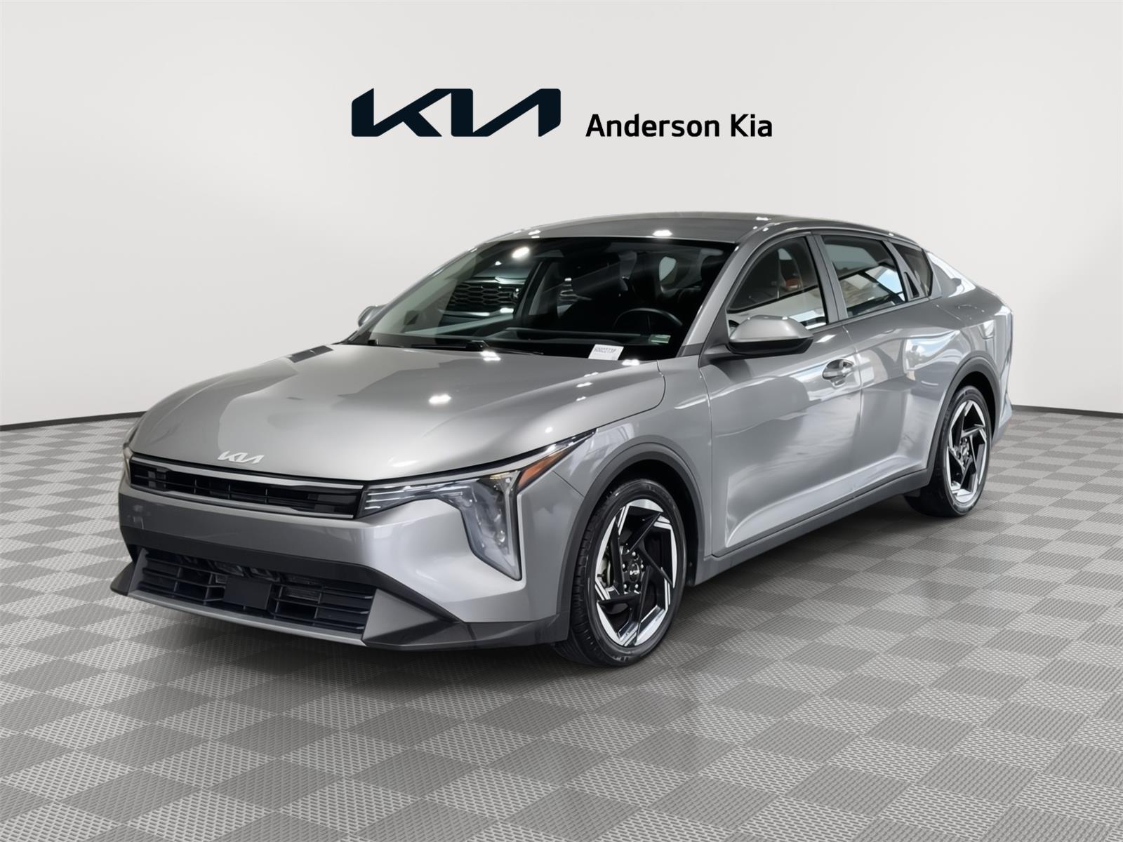 Steel Gray 2025 Kia K4 Sedan Front-Wheel Drive Continuously Variable Transmission