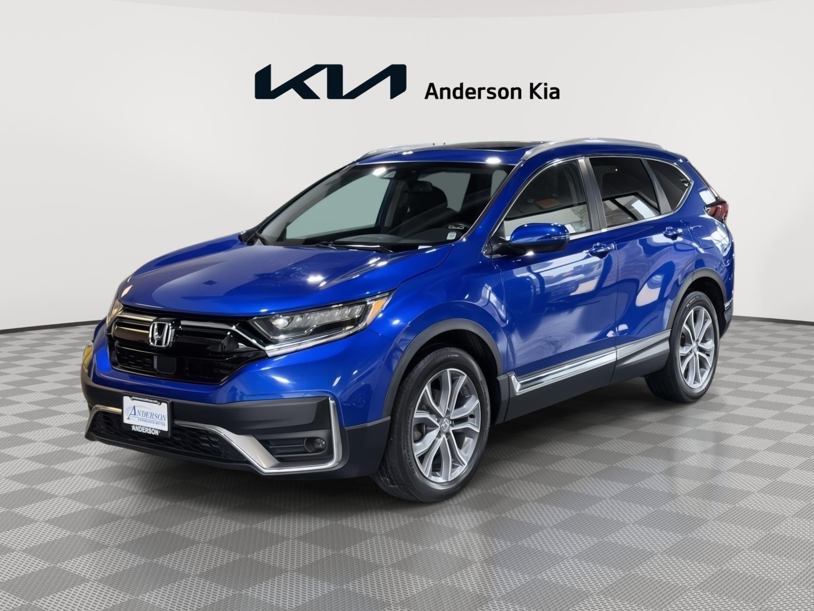 Aegean Blue Metallic 2020 Honda CR-V SUV / Crossover All-Wheel Drive Continuously Variable Transmission