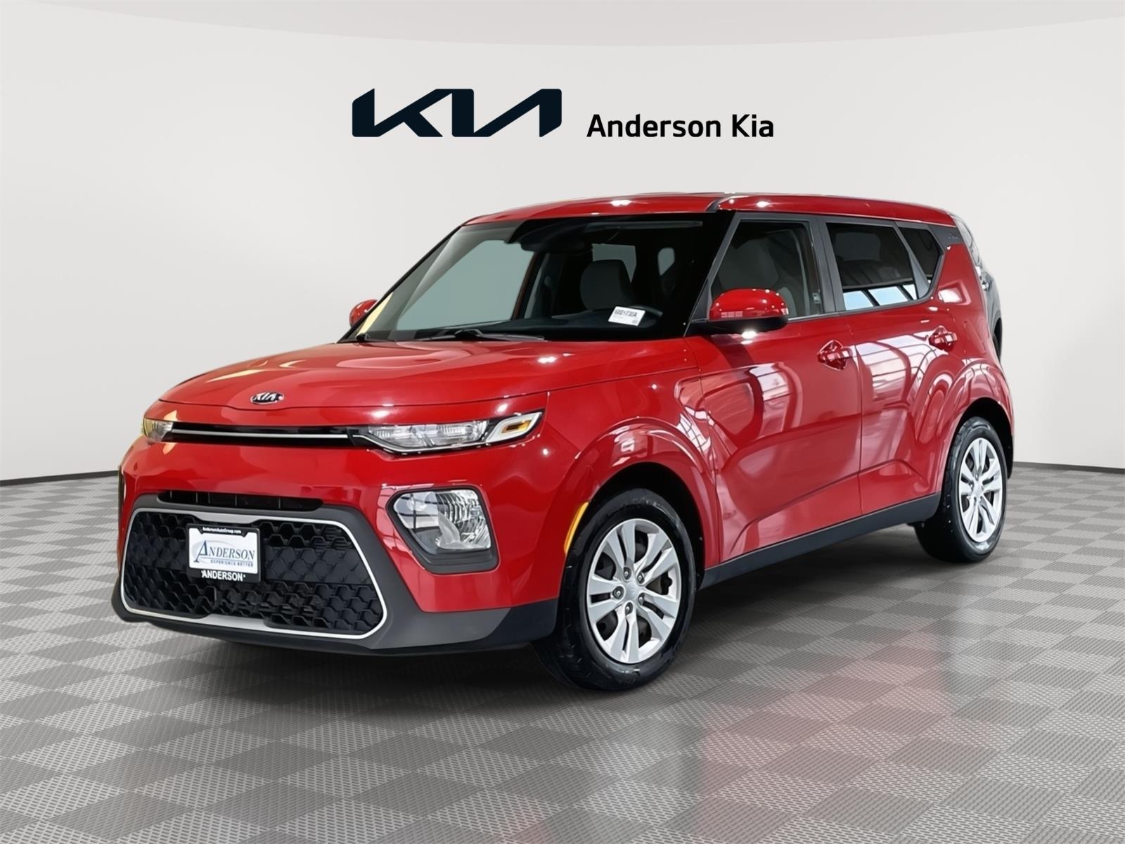Inferno Red 2020 Kia Soul SUV / Crossover Front-Wheel Drive Continuously Variable Transmission