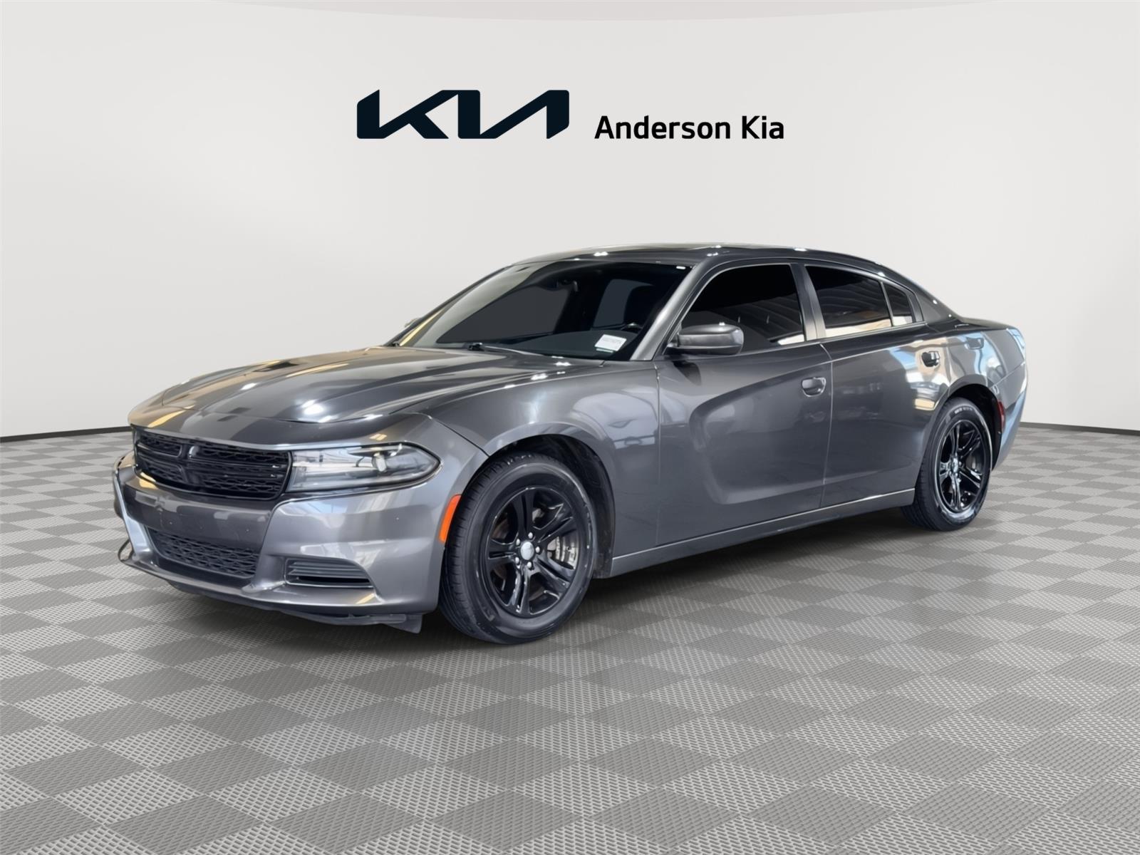 Gray (Granite Pearlcoat) 2022 Dodge Charger Sedan Rear-Wheel Drive 8-Speed Automatic
