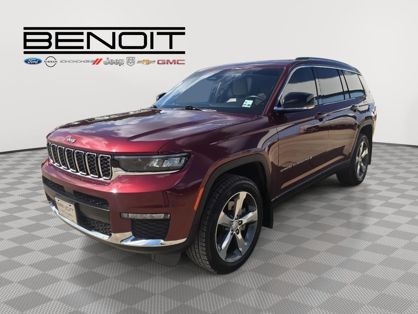 Velvet Red Pearlcoat 2021 Jeep Grand Cherokee L SUV / Crossover 4X2 8-Speed Automatic