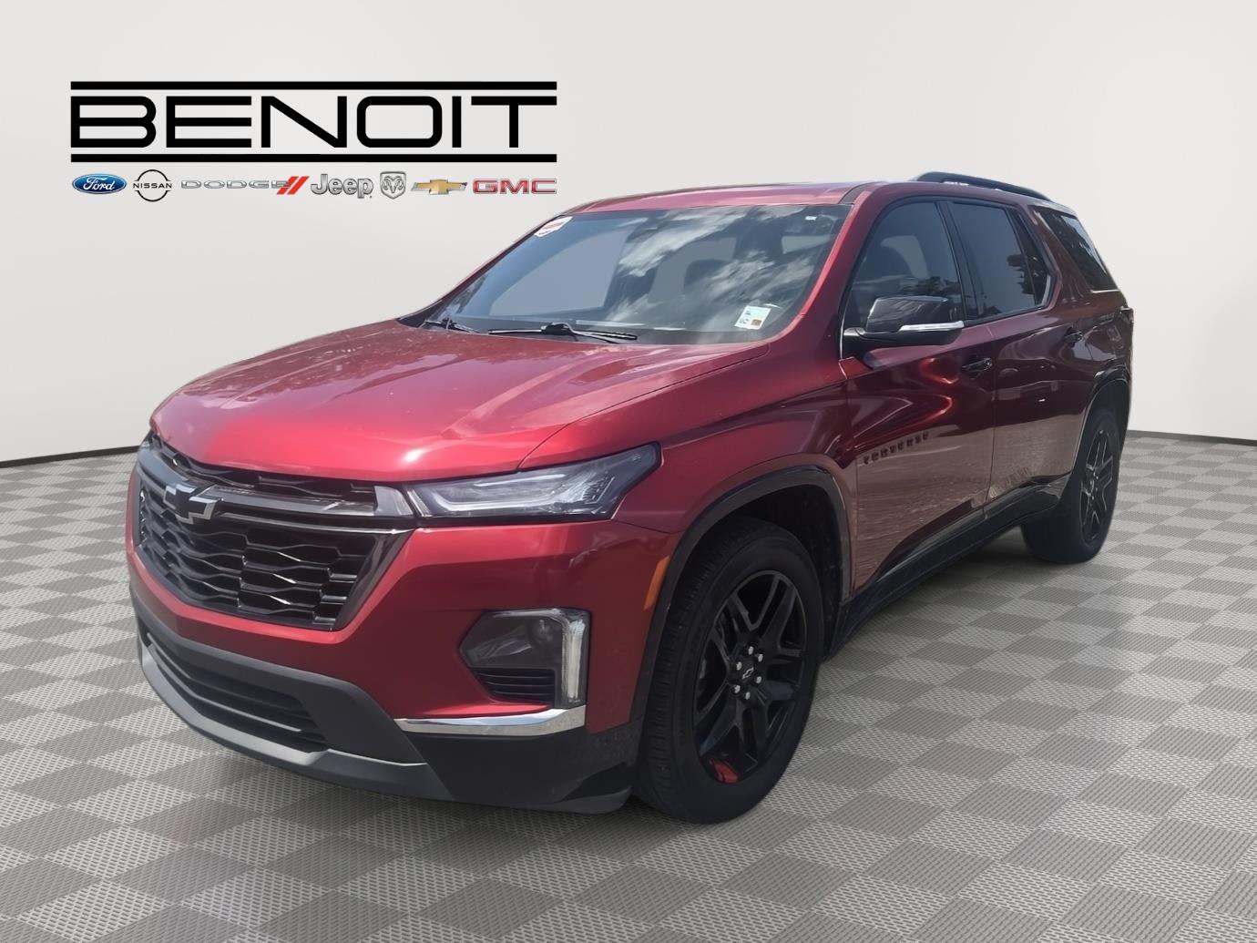 Cherry Red Tintcoat 2022 Chevrolet Traverse SUV / Crossover Front-Wheel Drive 9-Speed Automatic