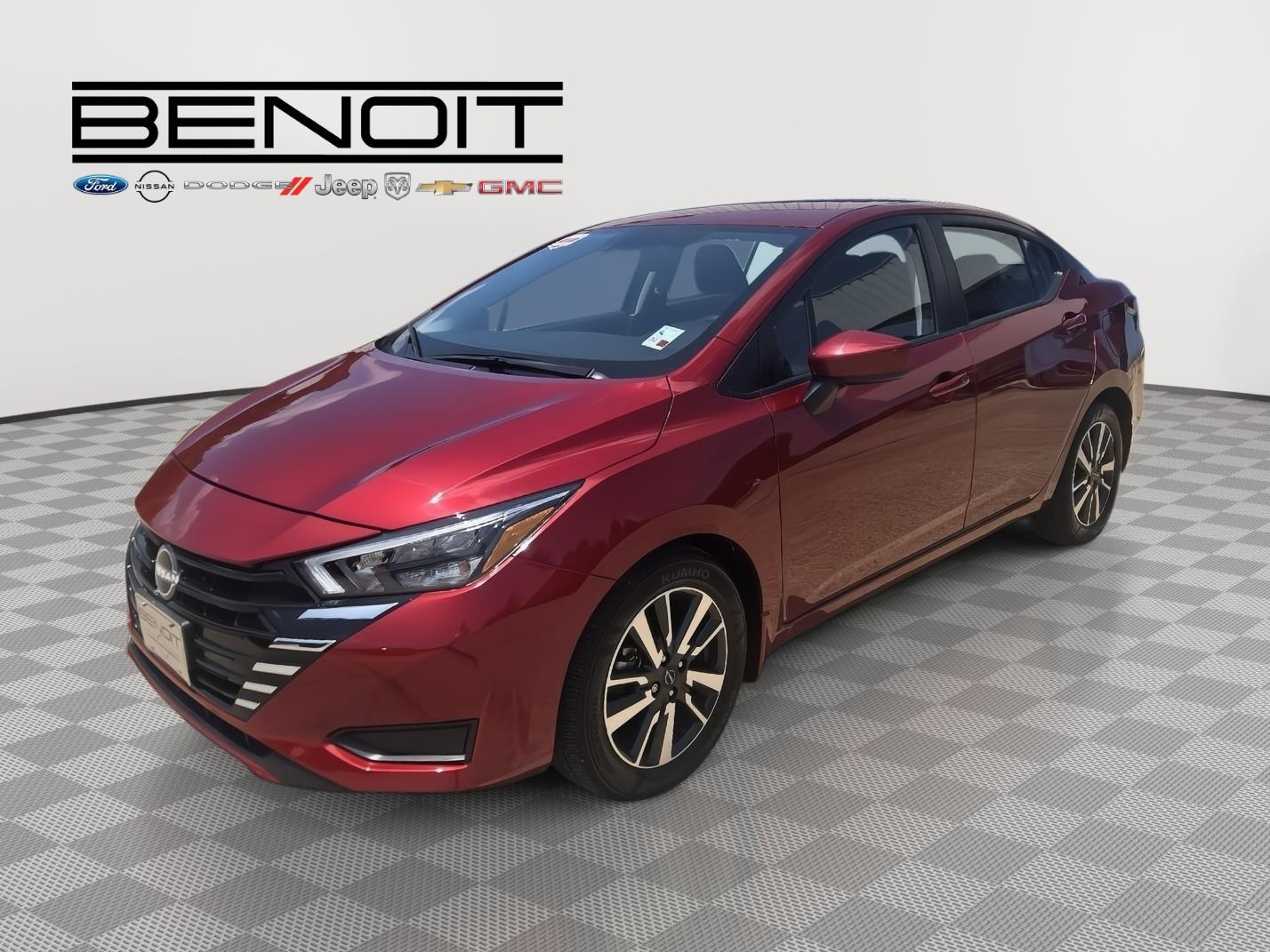 Red (Scarlet Ember Tintcoat) 2025 Nissan Versa Sedan Front-Wheel Drive Continuously Variable Transmission