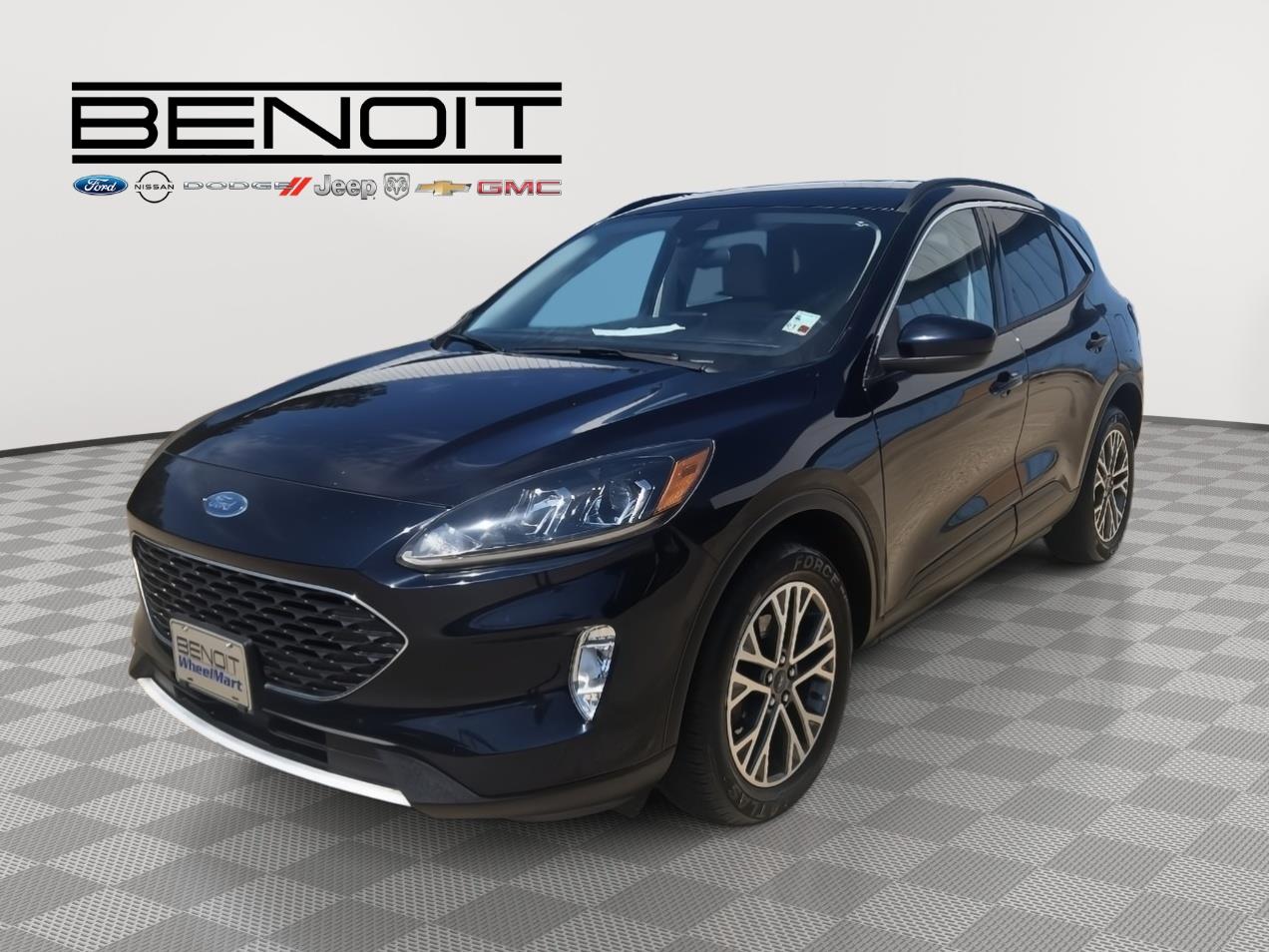 Velocity Blue Metallic 2021 Ford Escape SUV / Crossover All-Wheel Drive 8-Speed Automatic
