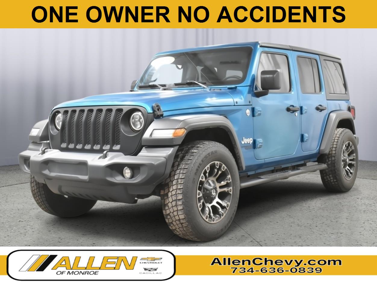 Bikini Pearlcoat 2020 Jeep Wrangler Unlimited Sport 4WD SUV / Crossover Four-Wheel Drive Manual