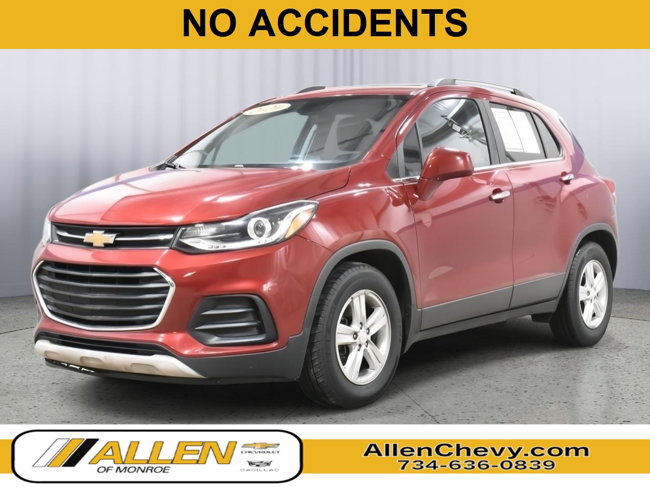 Cajun Red Tintcoat 2020 Chevrolet Trax SUV / Crossover Front-Wheel Drive 6-Speed Automatic