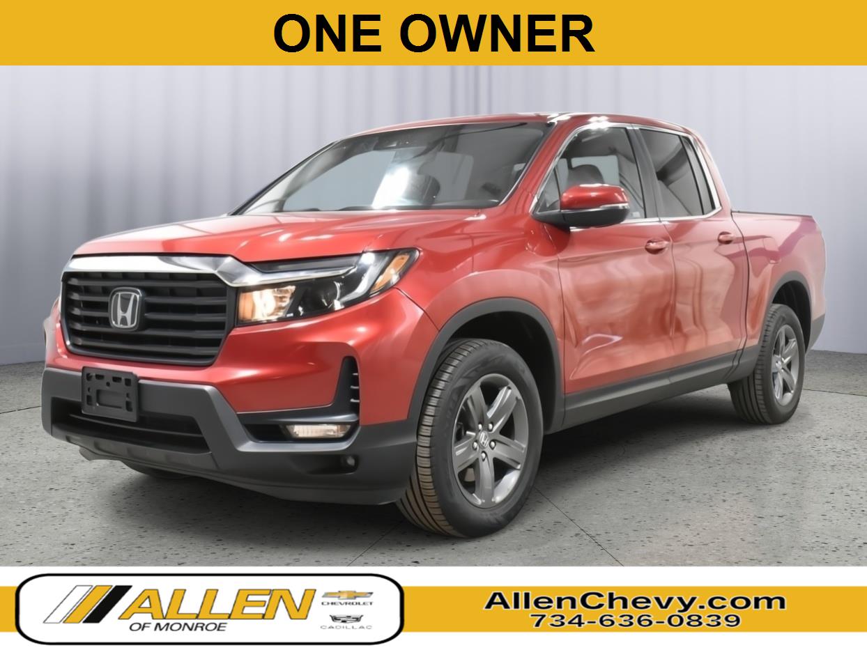 Radiant Red Metallic II 2023 Honda Ridgeline RTL AWD Pickup Truck All-Wheel Drive Automatic
