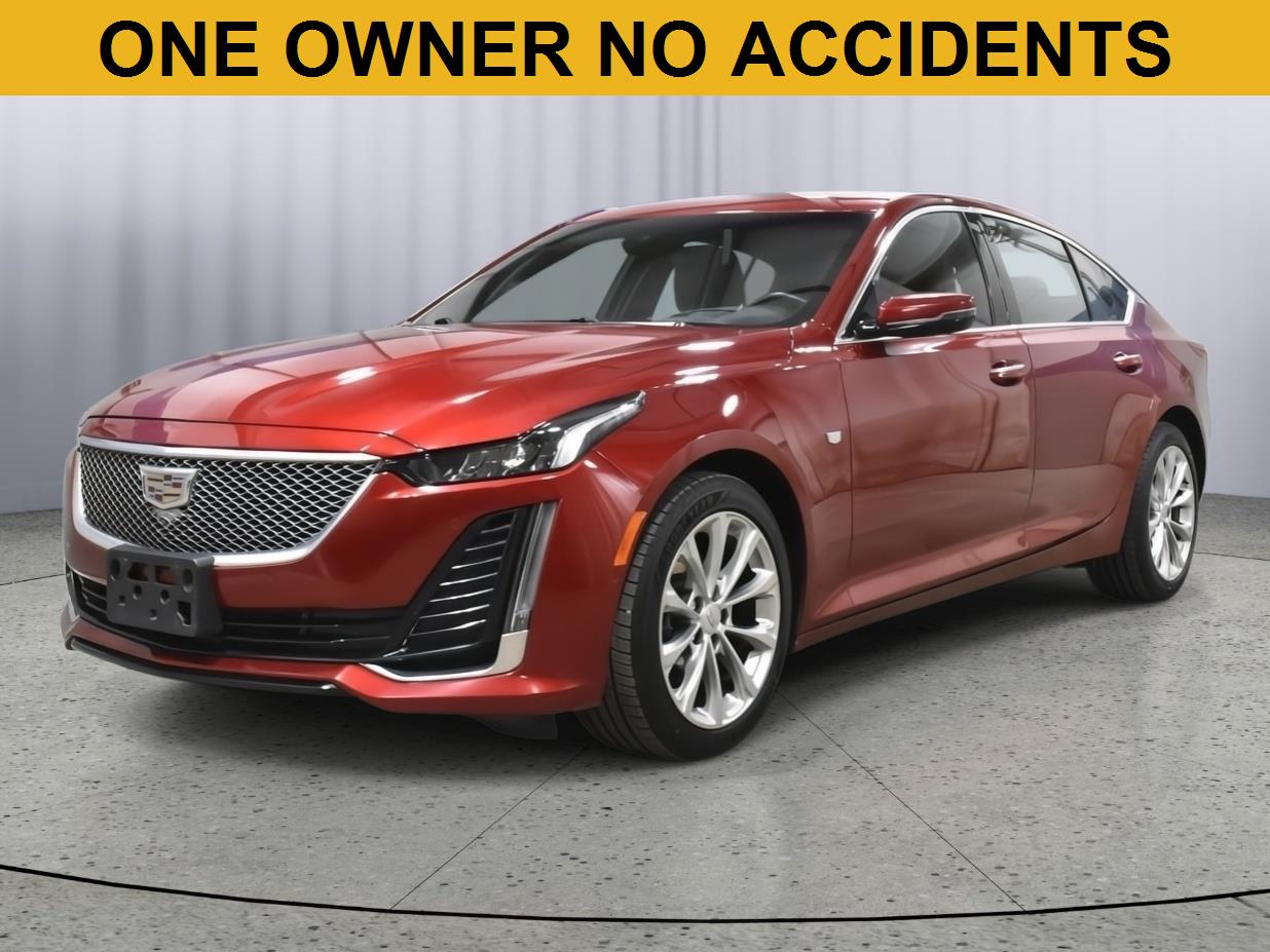 Radiant Red Tintcoat 2023 Cadillac CT5 Premium Luxury AWD Sedan All-Wheel Drive Automatic