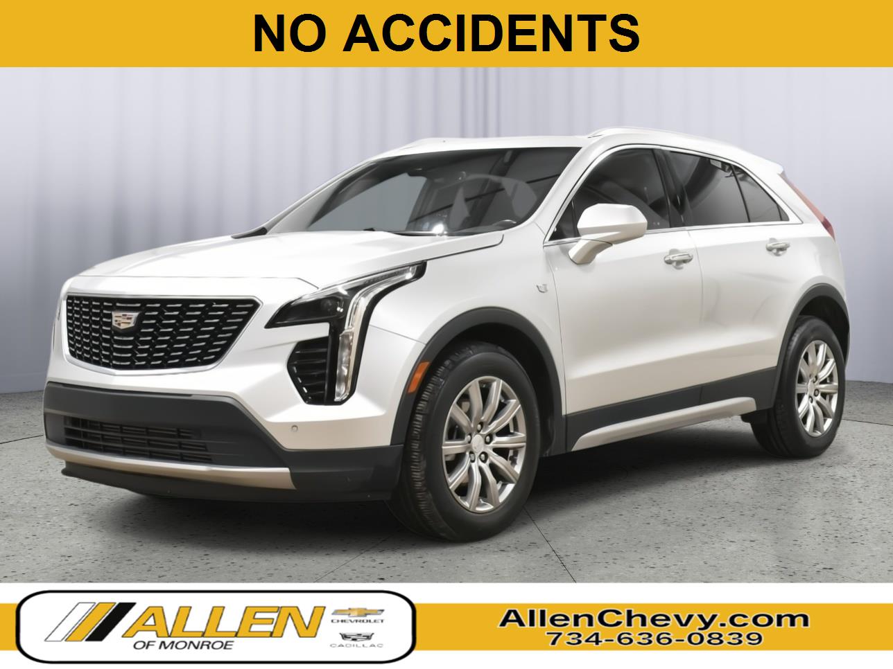 Radiant Silver Metallic 2020 Cadillac XT4 Premium Luxury FWD SUV / Crossover Front-Wheel Drive 9-Speed Automatic