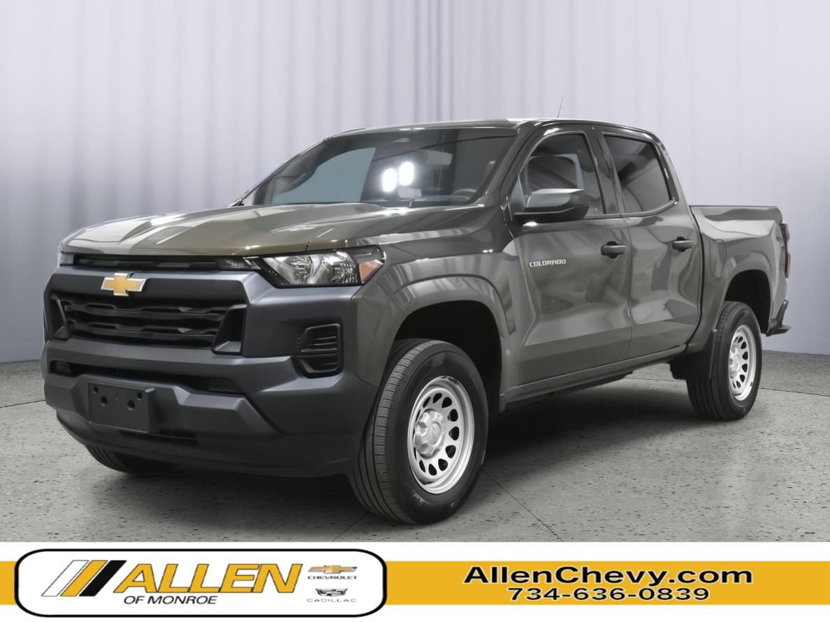 Harvest Bronze Metallic 2023 Chevrolet Colorado Work Truck Crew Cab RWD Pickup Truck 4X2 8-Speed Automatic