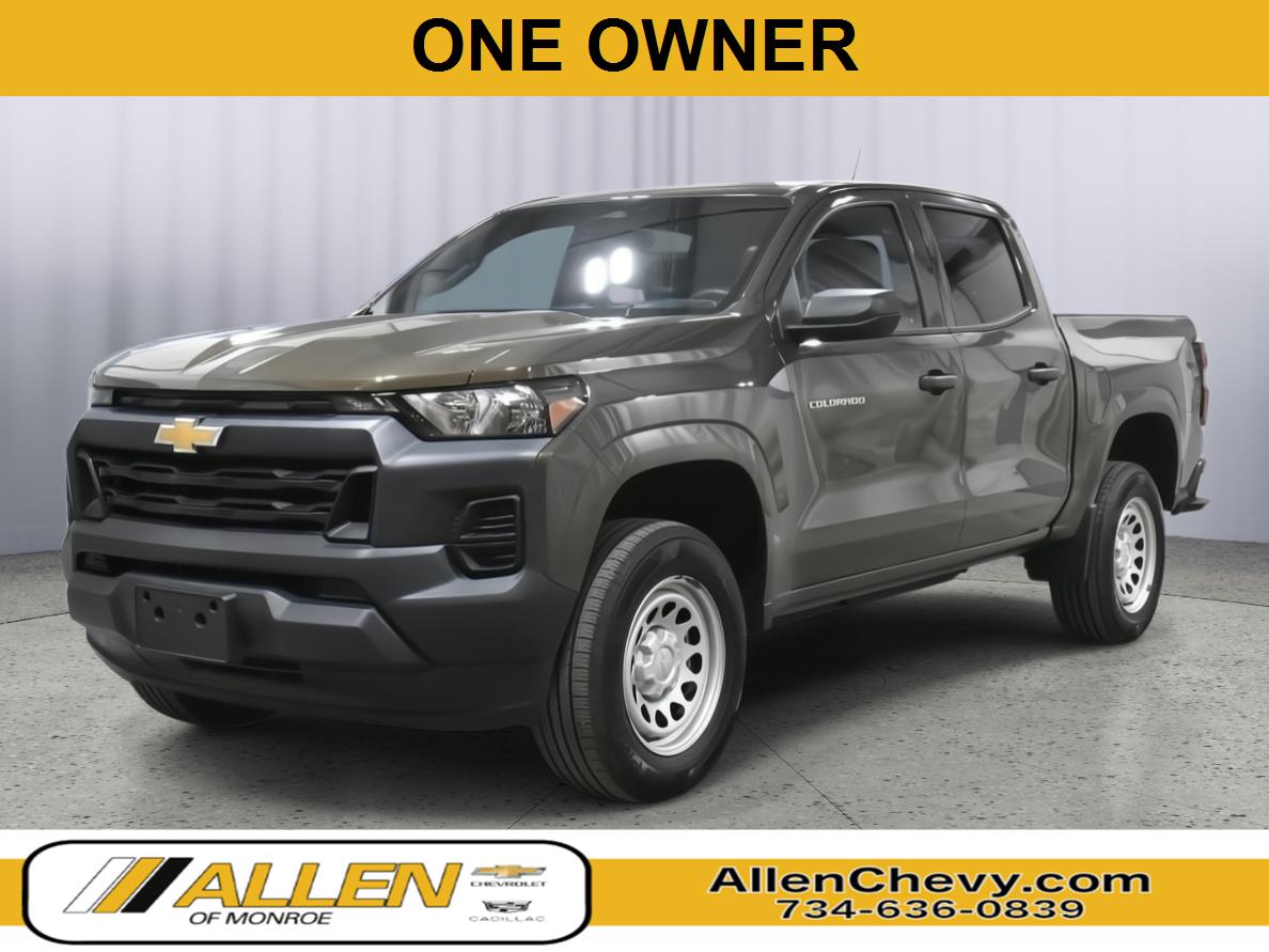 Harvest Bronze Metallic 2023 Chevrolet Colorado Work Truck Crew Cab RWD Pickup Truck 4X2 8-Speed Automatic