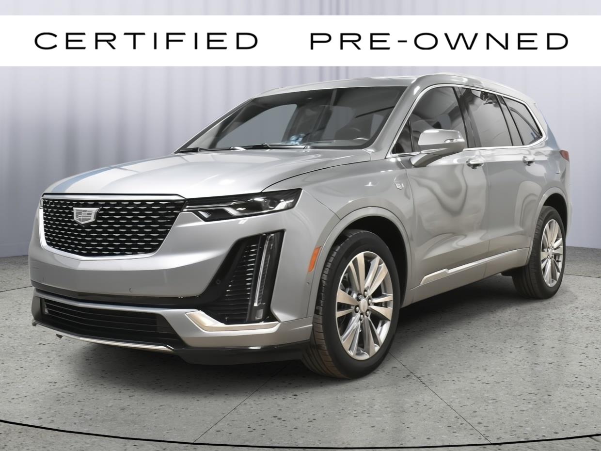 Argent Silver Metallic 2023 Cadillac XT6 Premium Luxury AWD SUV / Crossover Four-Wheel Drive 9-Speed Automatic