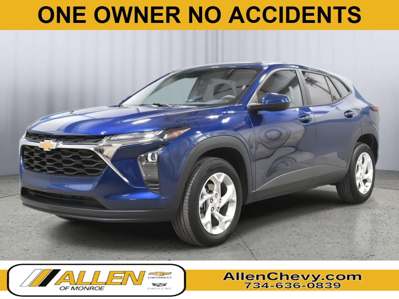 Blue Glow Metallic 2024 Chevrolet Trax LS FWD SUV / Crossover Front-Wheel Drive 6-Speed Automatic