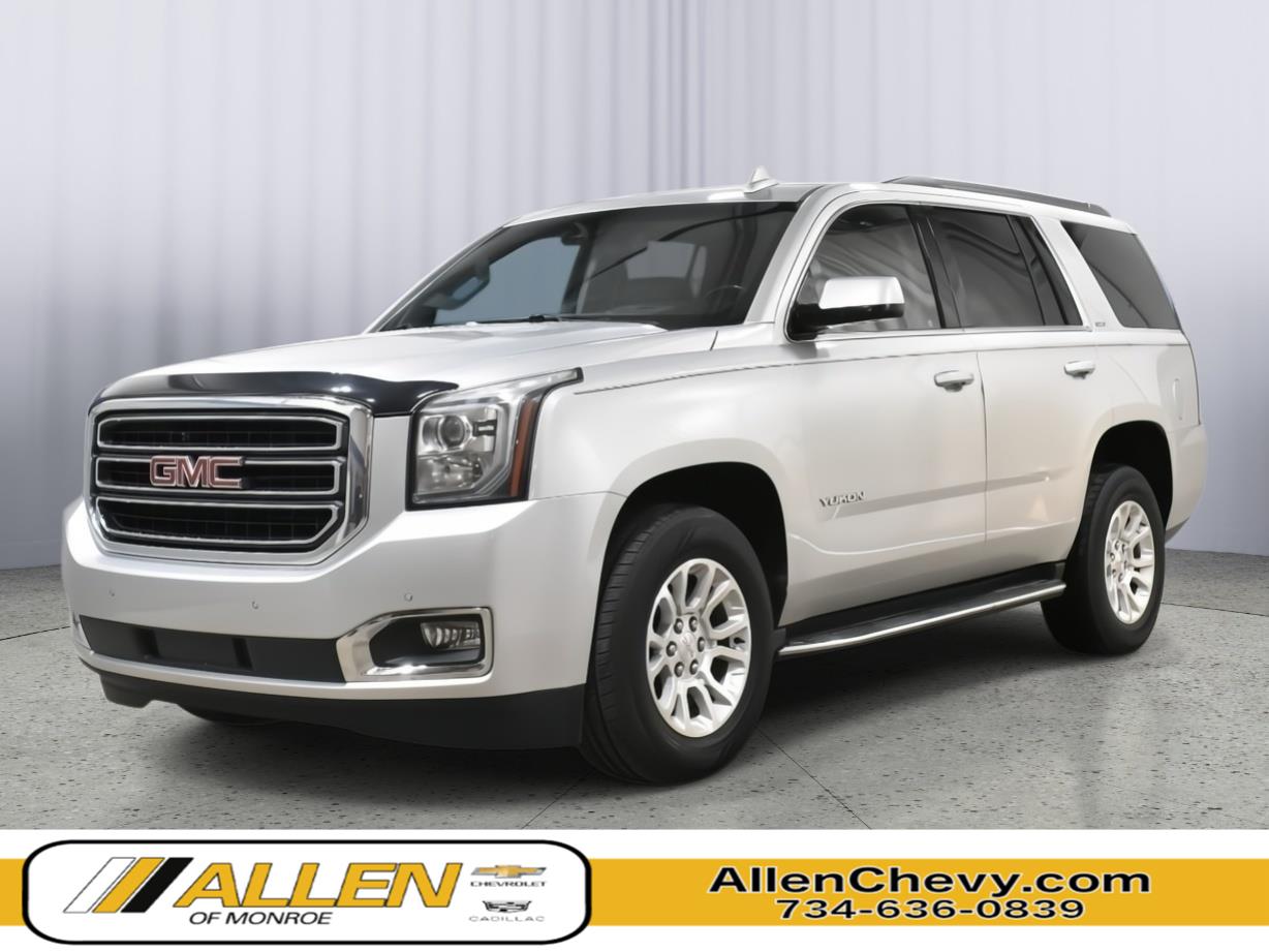 Quicksilver Metallic 2018 GMC Yukon SLT 4WD SUV / Crossover Four-Wheel Drive 6-Speed Automatic