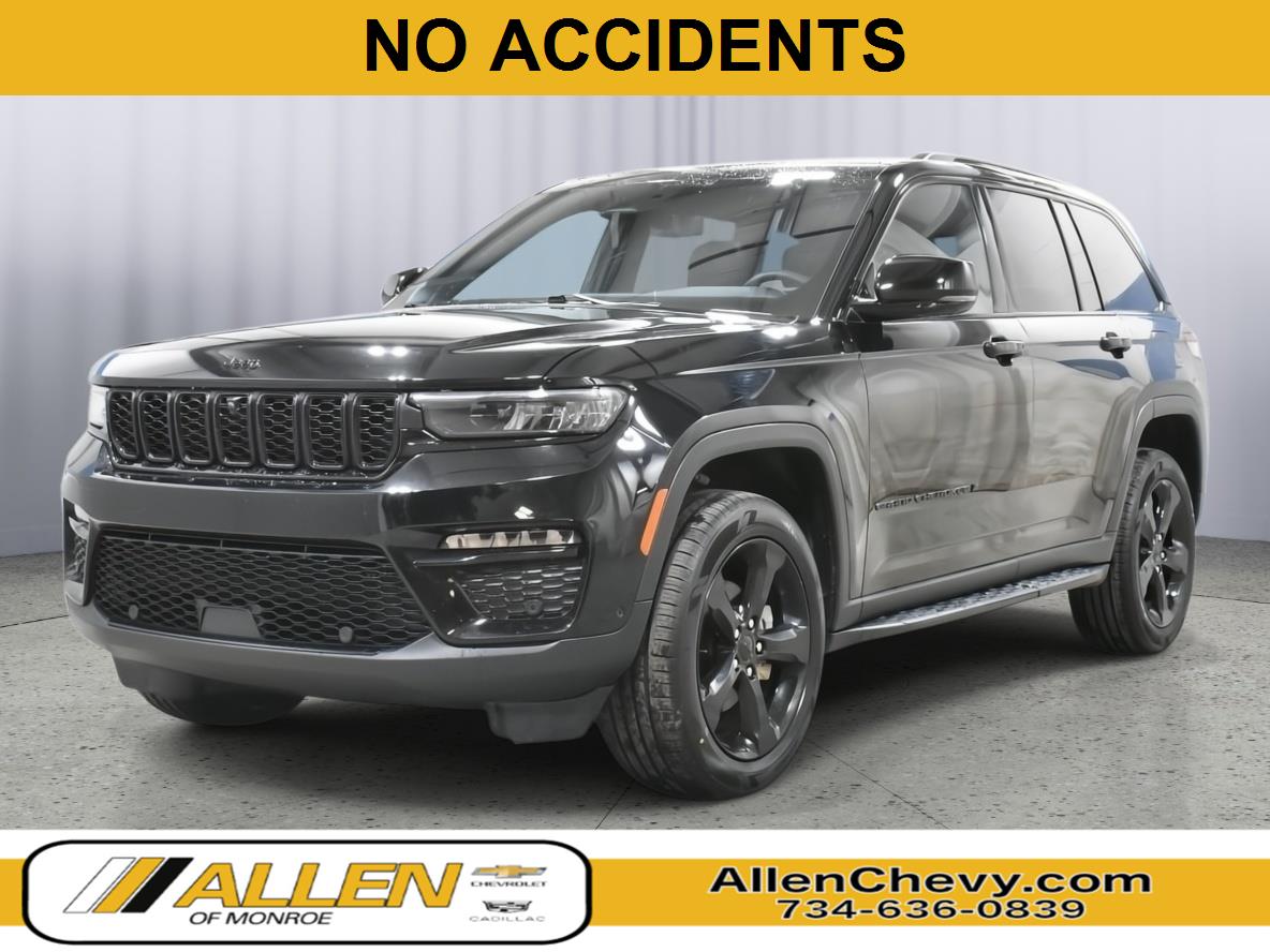 Diamond Black Crystal Pearl 2024 Jeep Grand Cherokee Limited 4WD SUV / Crossover Four-Wheel Drive 8-Speed Automatic