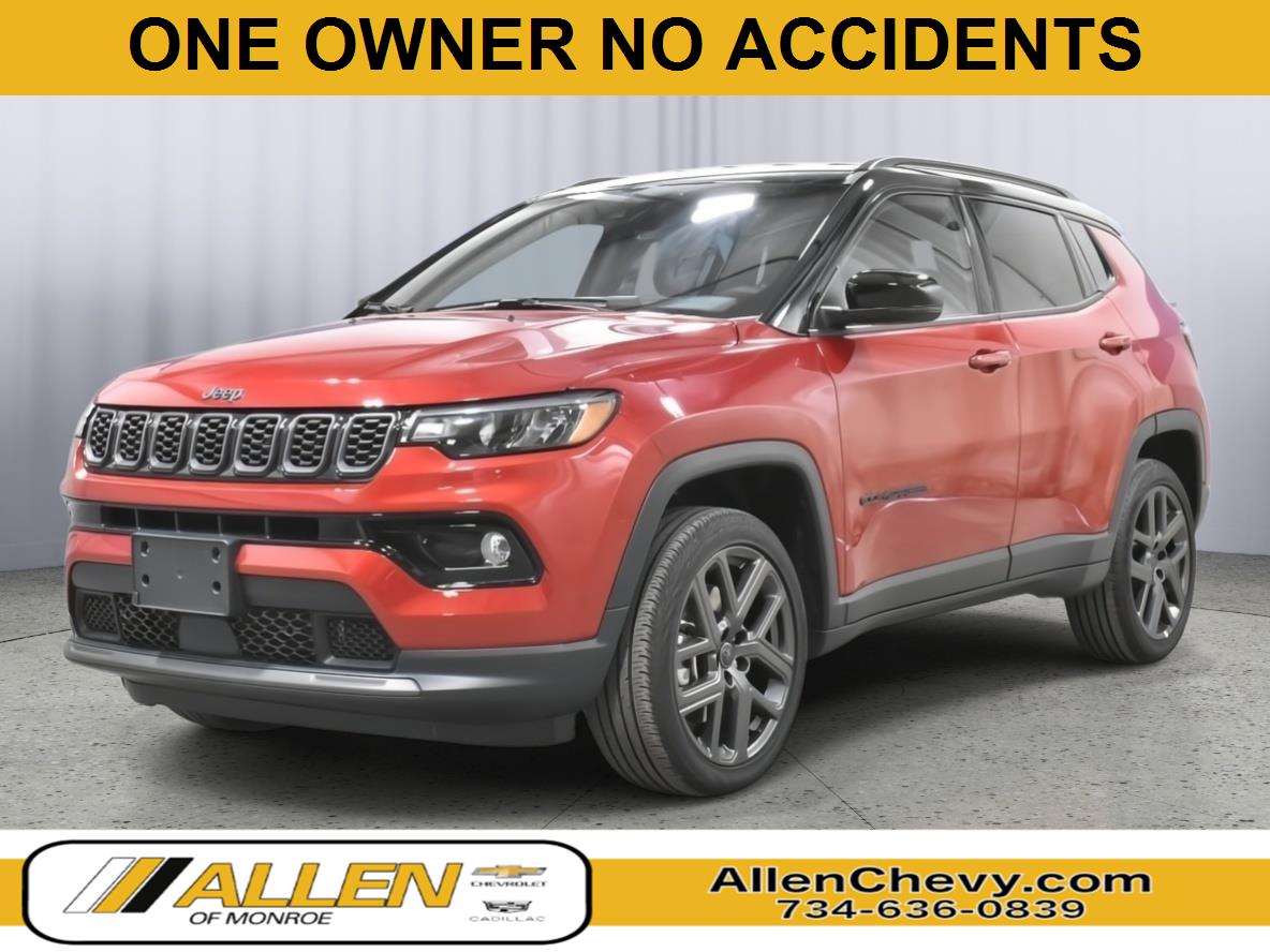 Red Hot Pearlcoat 2026 Jeep Compass SUV / Crossover Four-Wheel Drive 8-Speed Automatic
