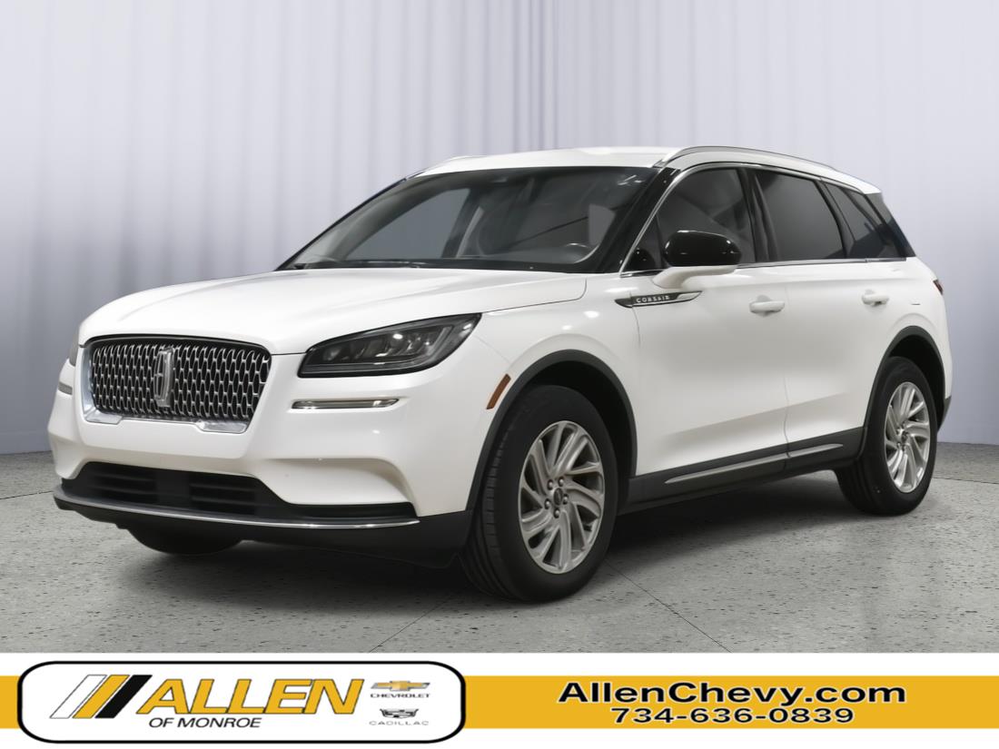 Pristine White 2021 Lincoln Corsair Standard FWD SUV / Crossover Front-Wheel Drive 8-Speed Automatic
